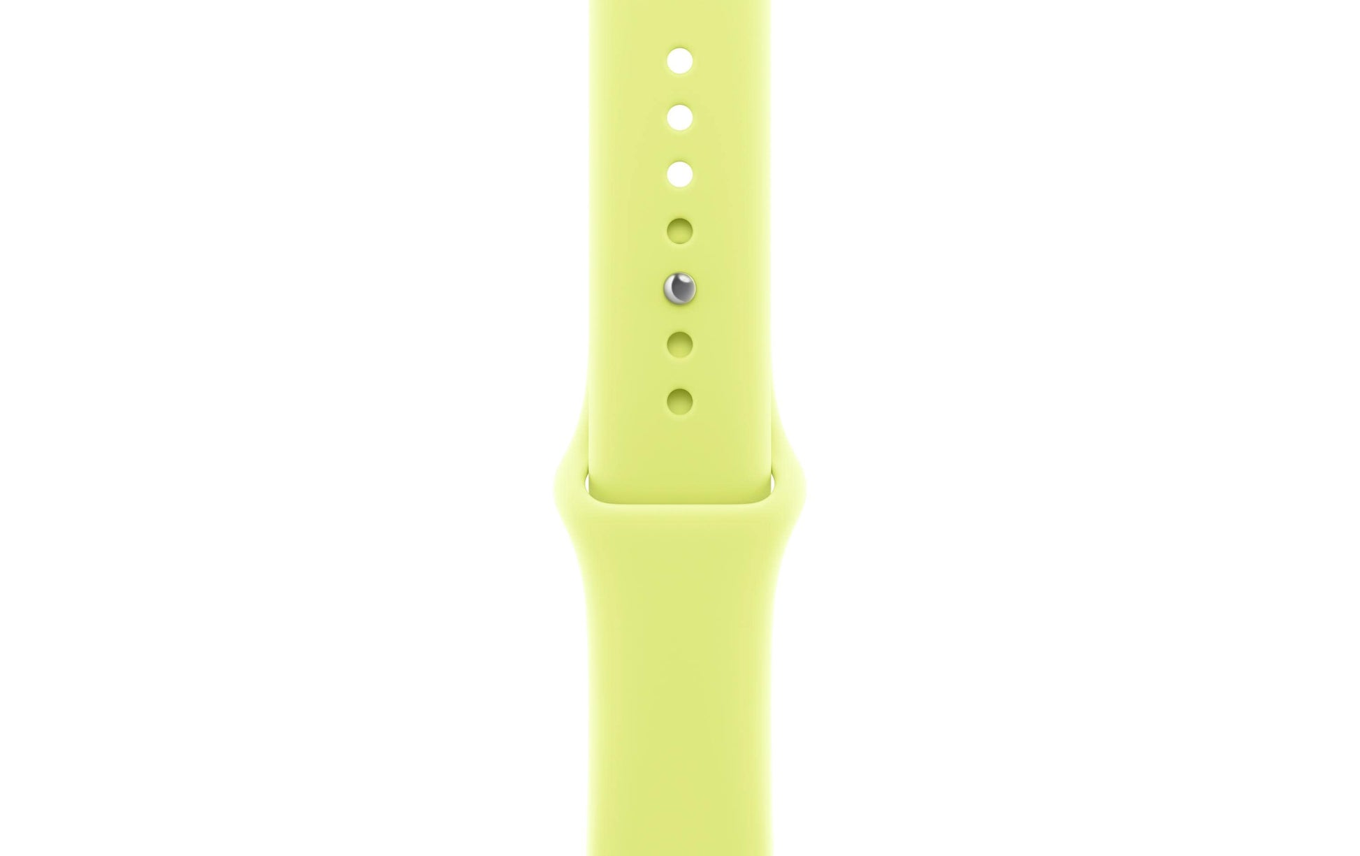 Apple Sport Band – Armband – für Apple Watch 46 mm, Neon Gelb, M/L, Polymer