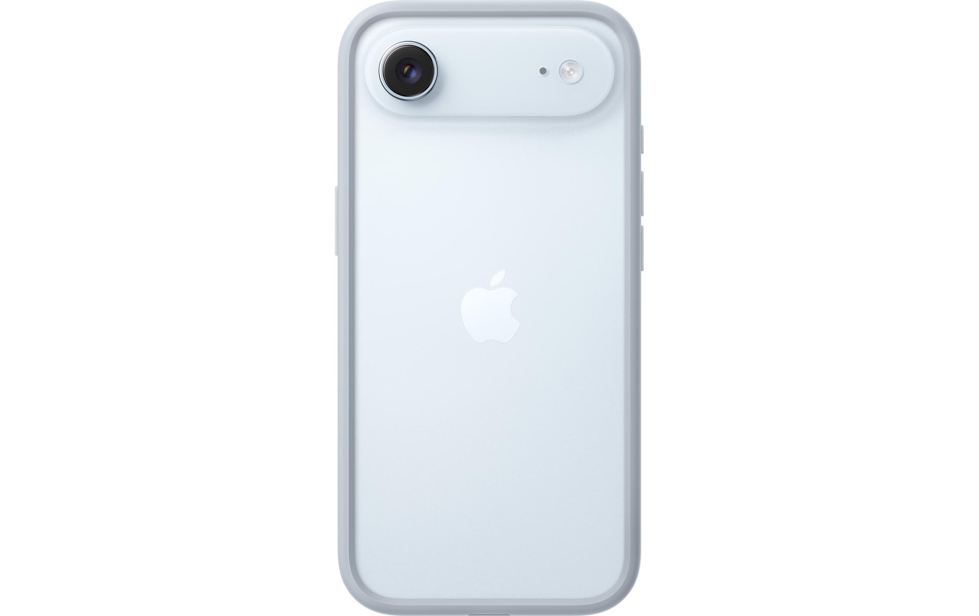 Apple Backcover – für Apple iPhone Air – hellblau – PC – mit Kartenfach, mit Kordel