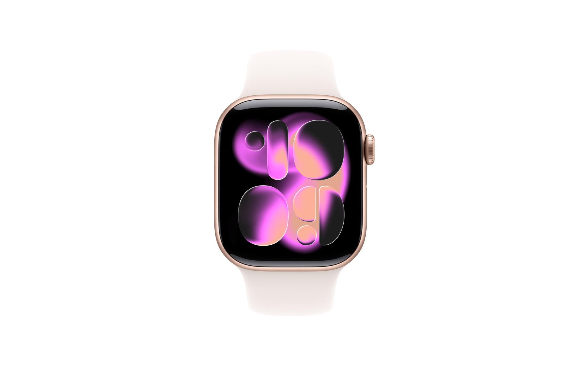 Apple Watch S11 – Smartwatch – 36 mm, GPS, OLED, 50 m, Roségold (Aluminium), Light Blush, M/L