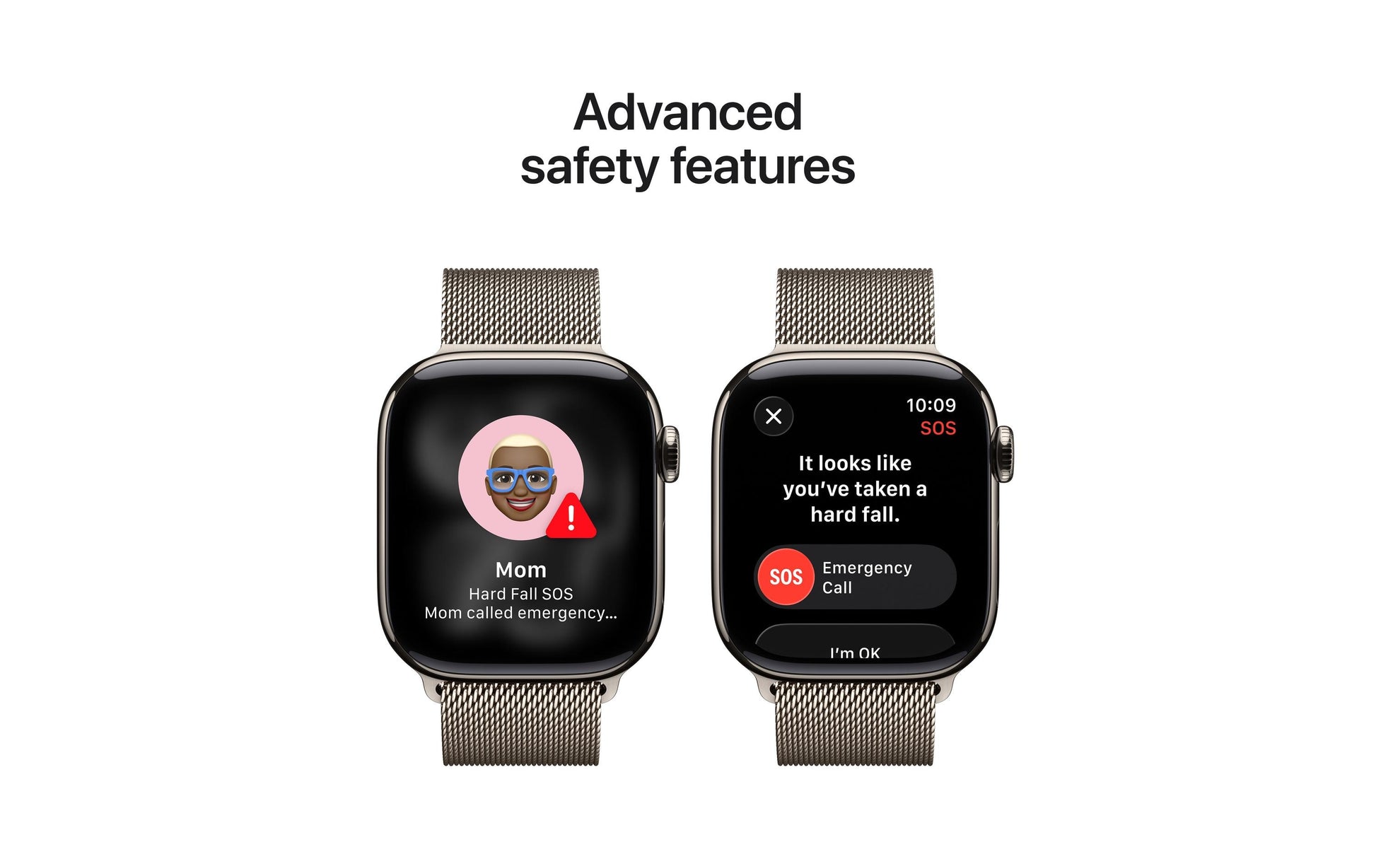 Apple Watch Series 11 42 mm GPS + Cellular – Titan, Milanese Loop, 50 m, für iPhone