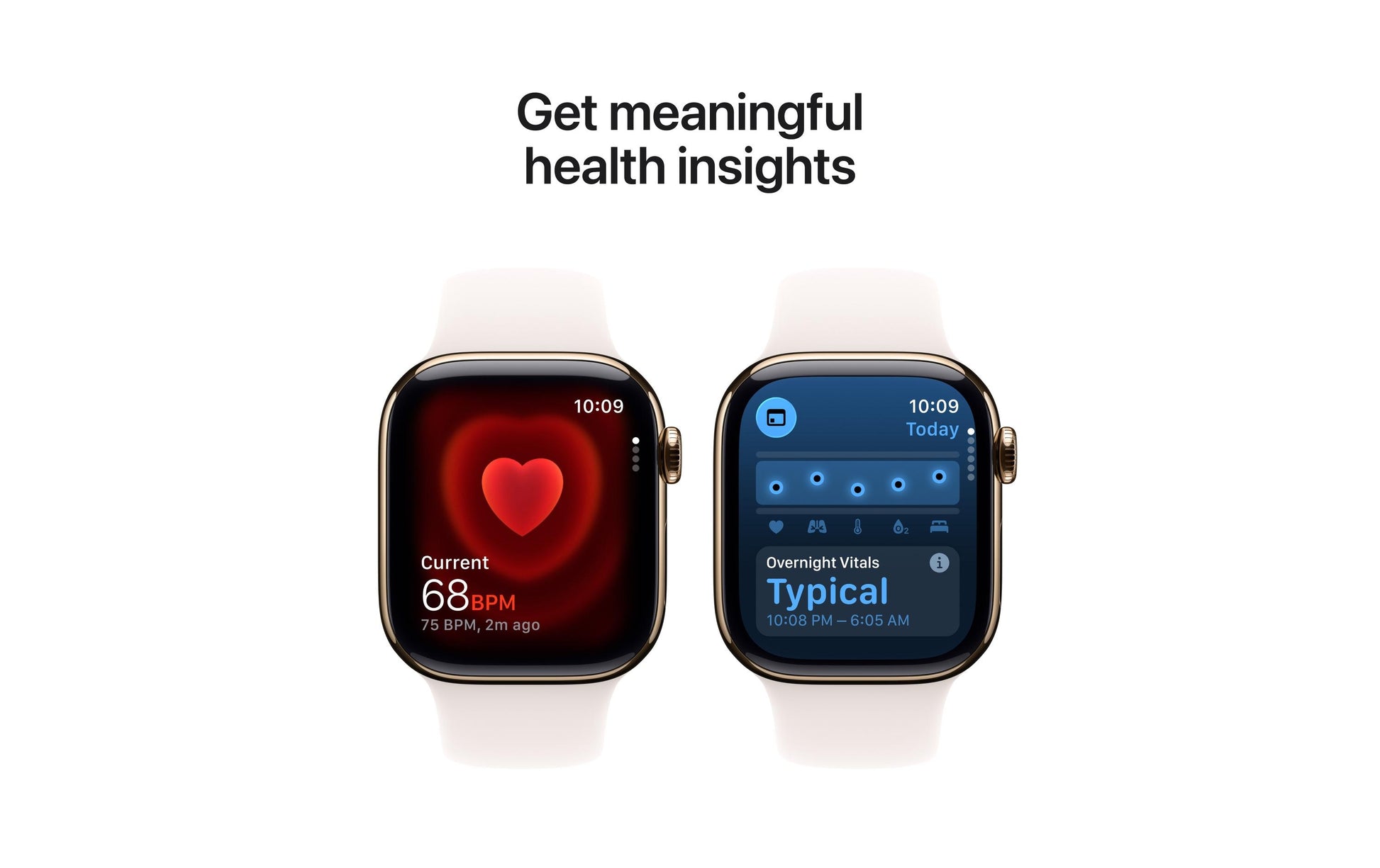Apple Watch S11 – Smartwatch – 42 mm, LTE, OLED, 50 m, Gold Titan, Bandgrösse S/M, Sportband