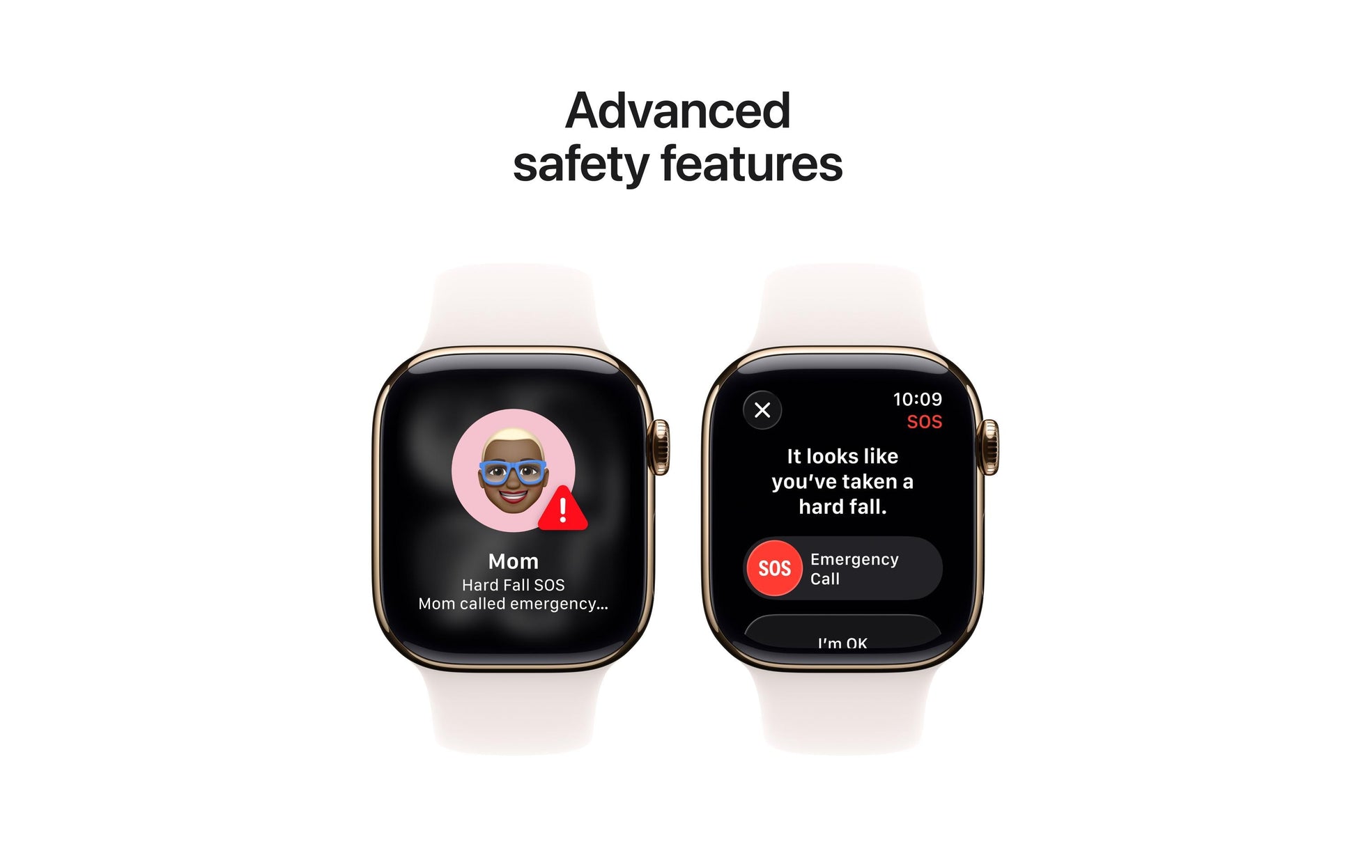 Apple Watch S11 – Smartwatch – 42 mm, LTE, OLED, 50 m, Gold Titan, Bandgrösse S/M, Sportband