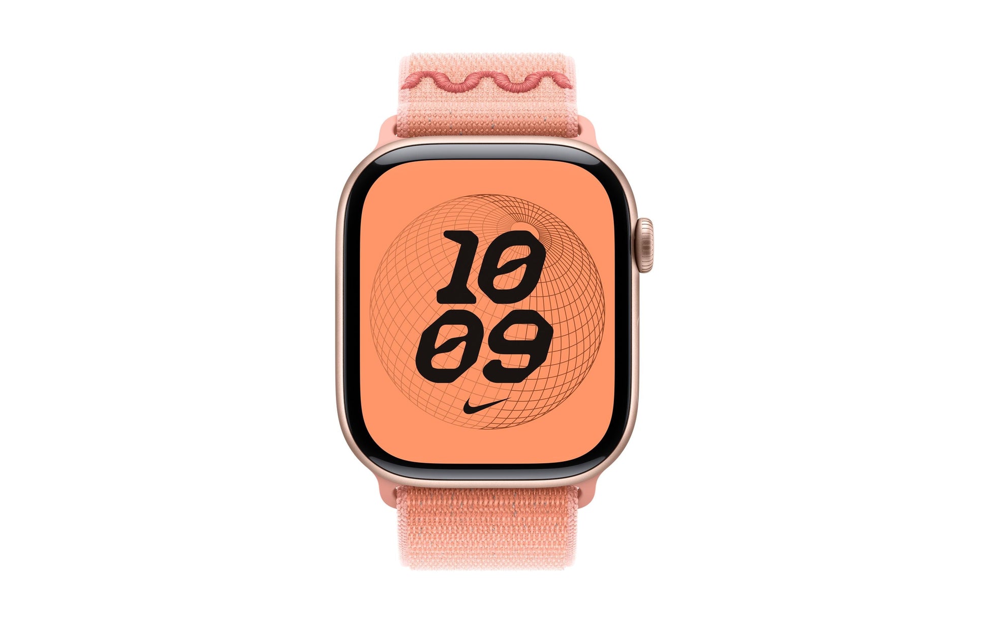 Apple Nike Sport Loop – Alpenglow Pink, für Apple Watch