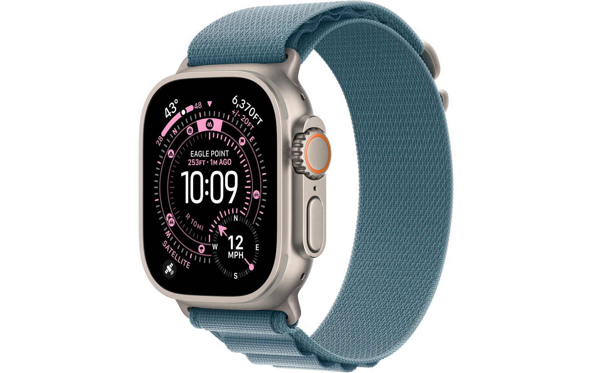 Apple Watch Ultra 3 (2025) – Smartwatch – 49 mm, LTE, Saphirglas, 100 m, Natürliches Titan