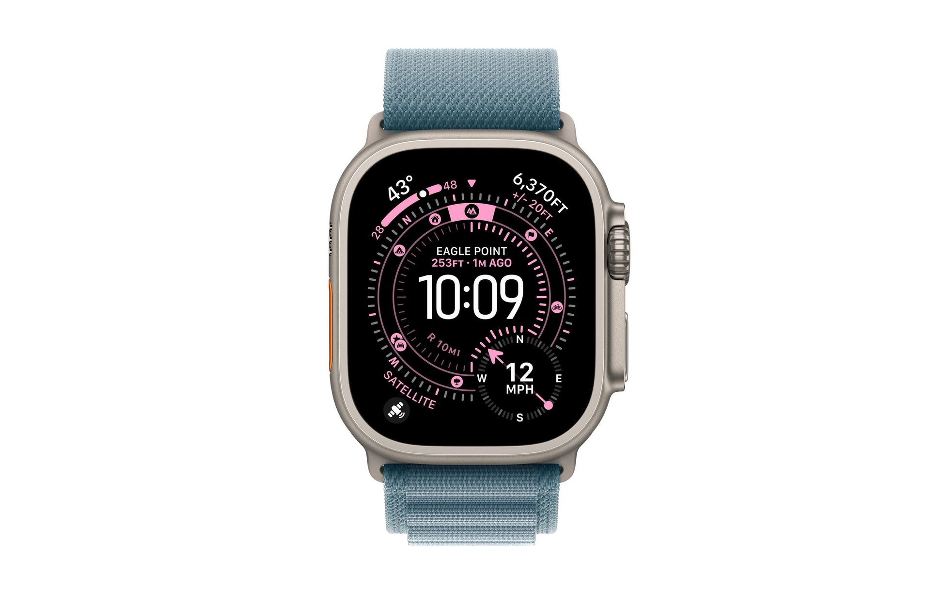 Apple Watch Ultra 3 (2025) – Smartwatch – 49 mm, LTE, Saphirglas, 100 m, Natürliches Titan