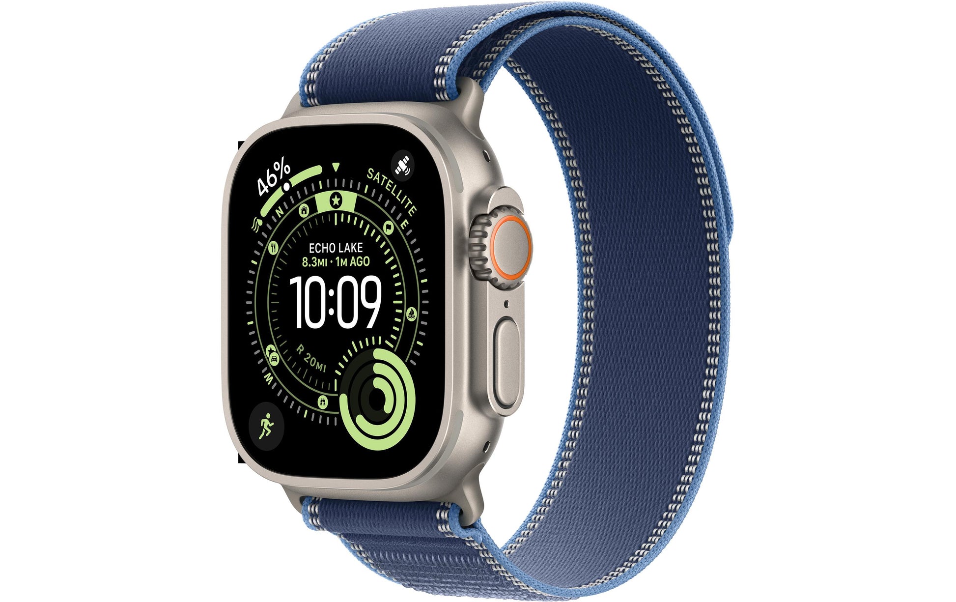 Apple Watch Ultra 3 (2025) – Smartwatch – 49 mm, GPS, OLED, Saphirglas, 100 m, Natürliches Titan