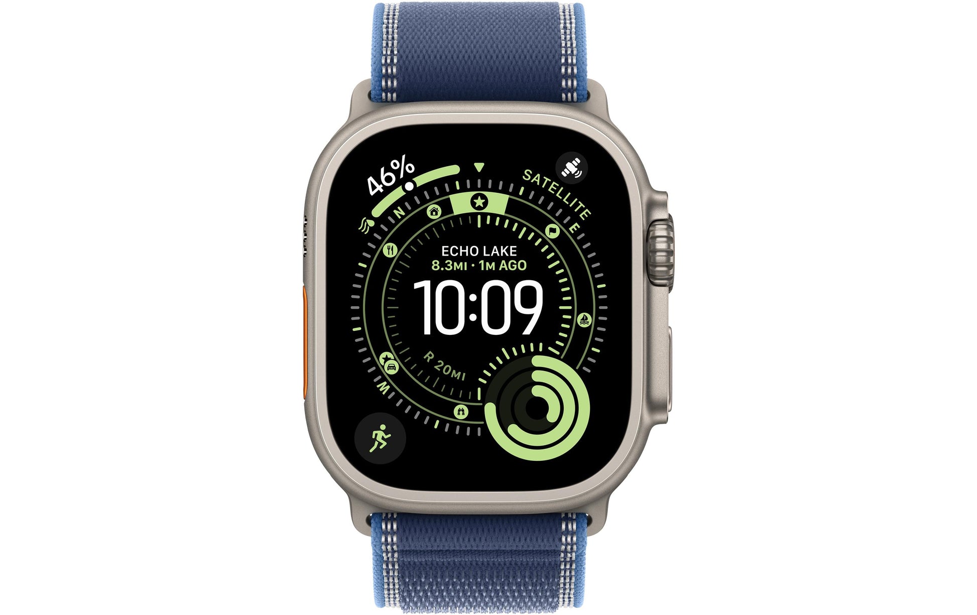 Apple Watch Ultra 3 (2025) – Smartwatch – 49 mm, GPS, OLED, Saphirglas, 100 m, Natürliches Titan