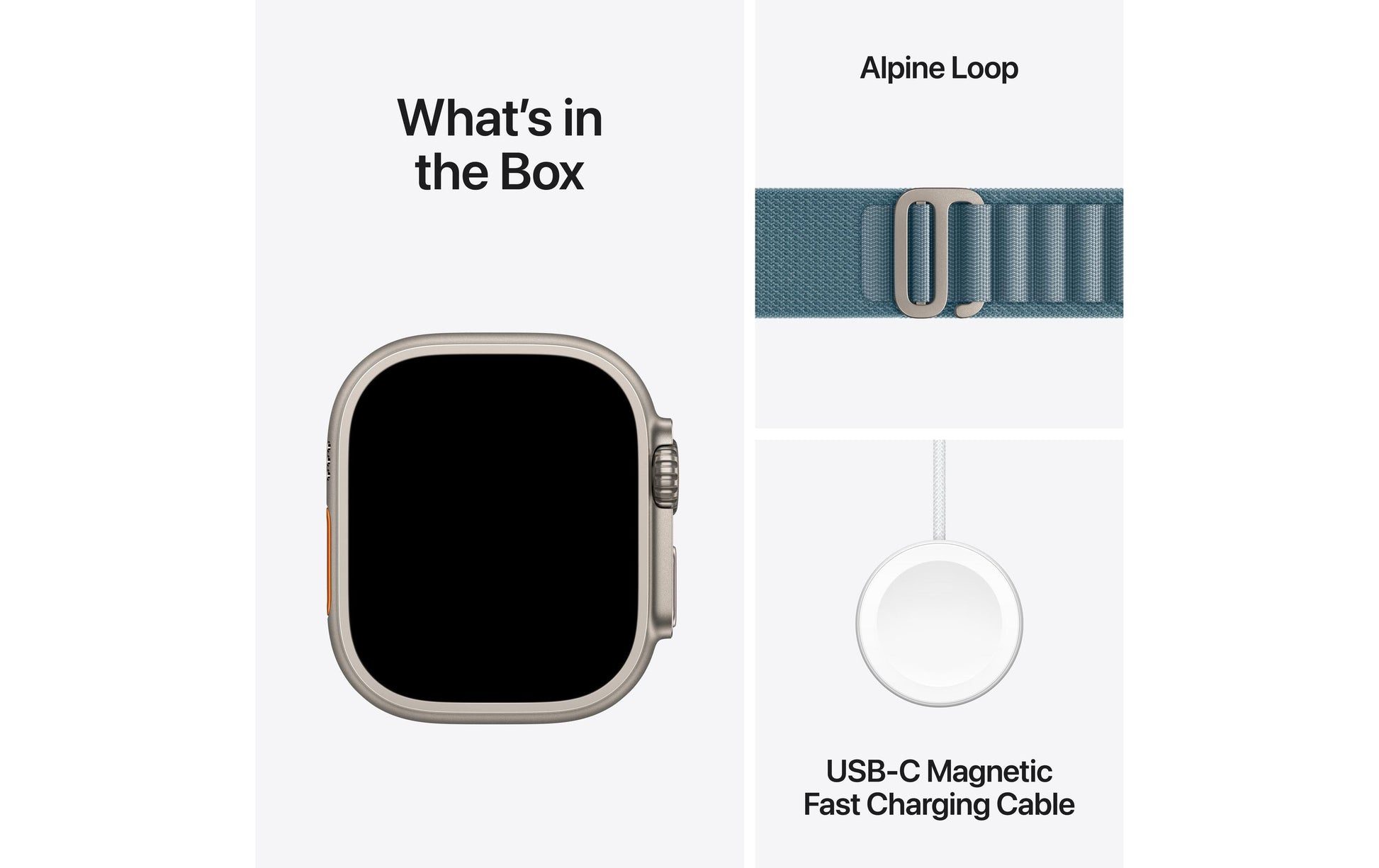 Apple Watch Ultra 3 (2025) – Smartwatch – 49 mm, LTE, Saphirglas, 100 m, Natürliches Titan