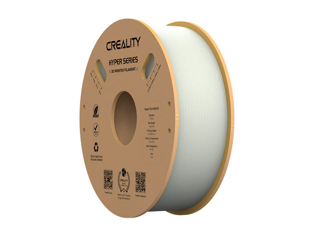 Creality 3D-Drucker-Filament Hyper PLA 1,75 mm Weiss, 1 kg – für Creality 3D, FDM-3D-Drucker