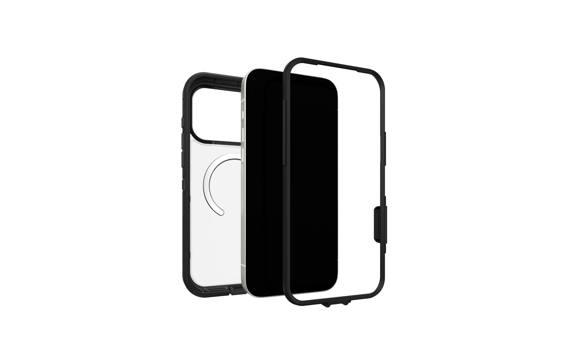 OtterBox Backcover Defender Pro XT – für Apple iPhone 17 Pro Max – transparent/schwarz – PC