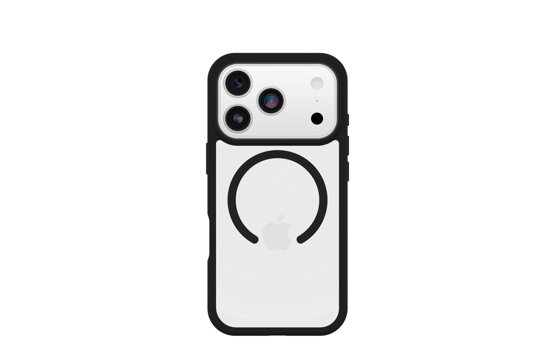 OtterBox Backcover React – für Apple iPhone 17 Pro – transparent/schwarz – MagSafe kompatibel