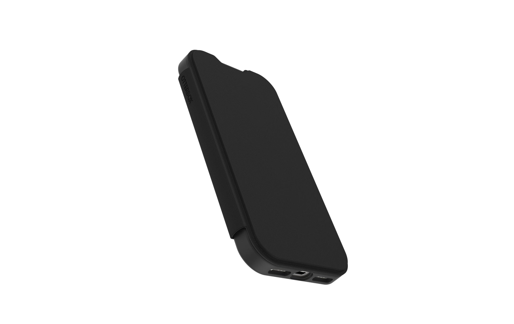 OtterBox Booklet-Hülle – für Apple iPhone 17 Pro – transparent/schwarz – MagSafe-kompatibel, mit Kartenfach
