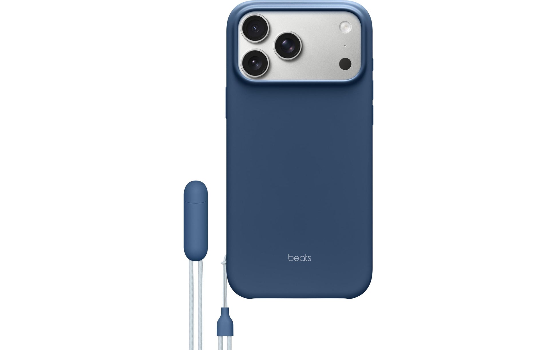 Apple Backcover – für Apple iPhone 17 Pro Max – blau – PC – mit Kordel, mit Ständer