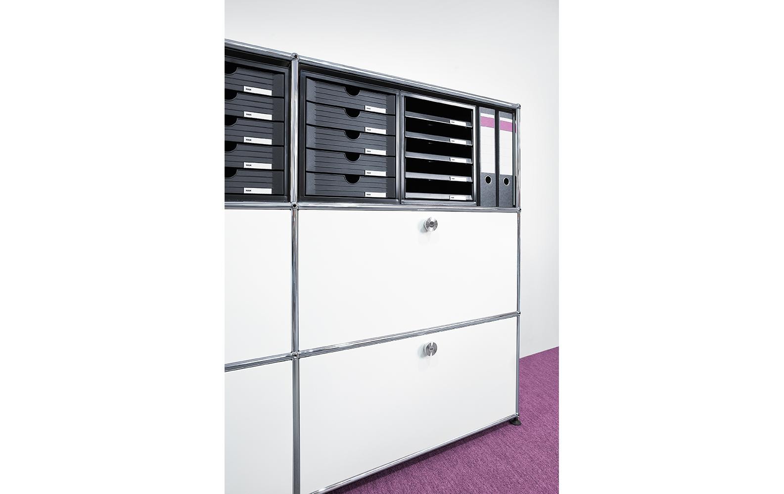 Biella Schubladenbox SYSTEMBOX A4 – für A4-Dokumente – 275 × 330 × 320 mm