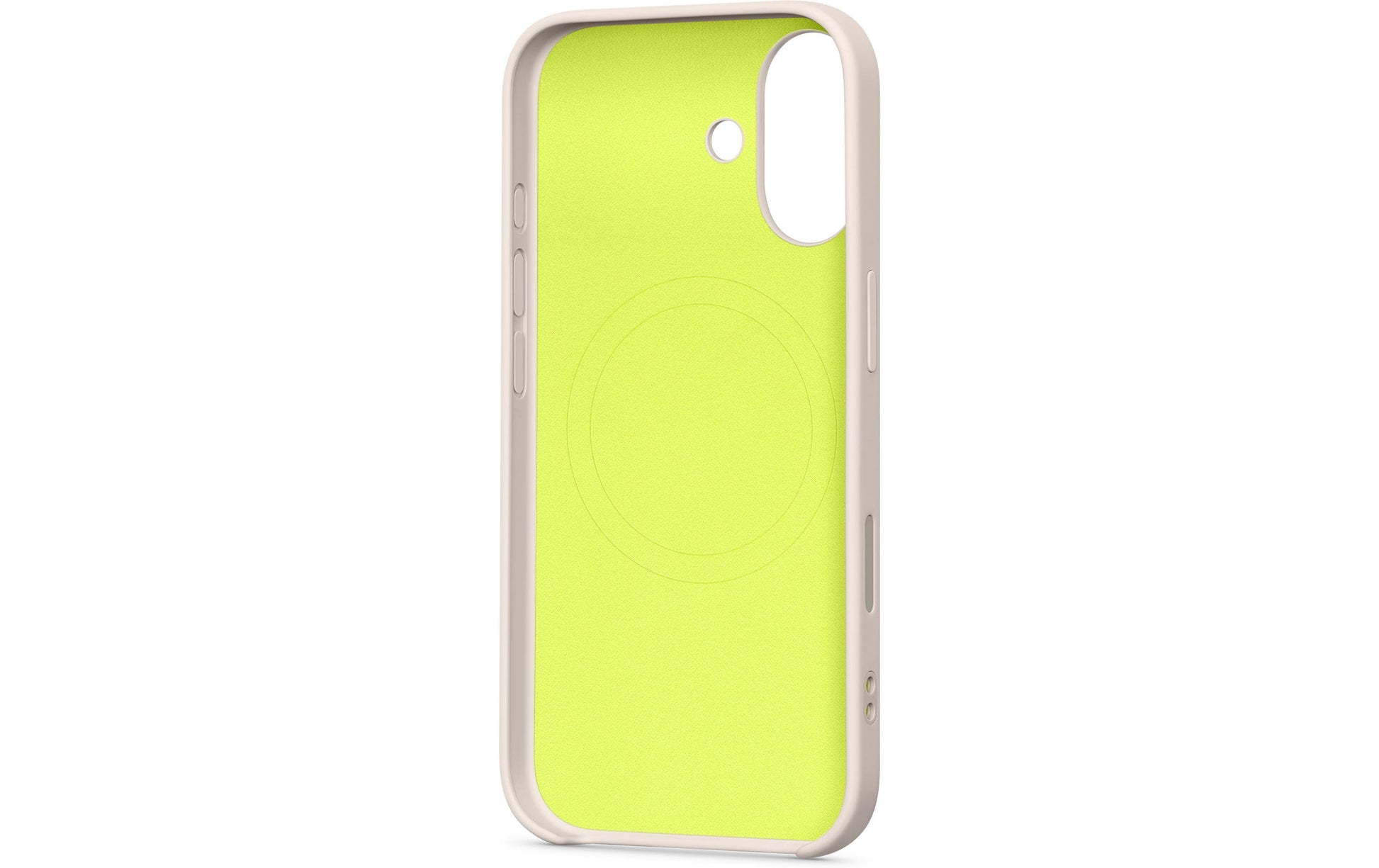 Apple Backcover – für Apple iPhone 17 – beige – Kunststoff – MagSafe-kompatibel, mit Kordel