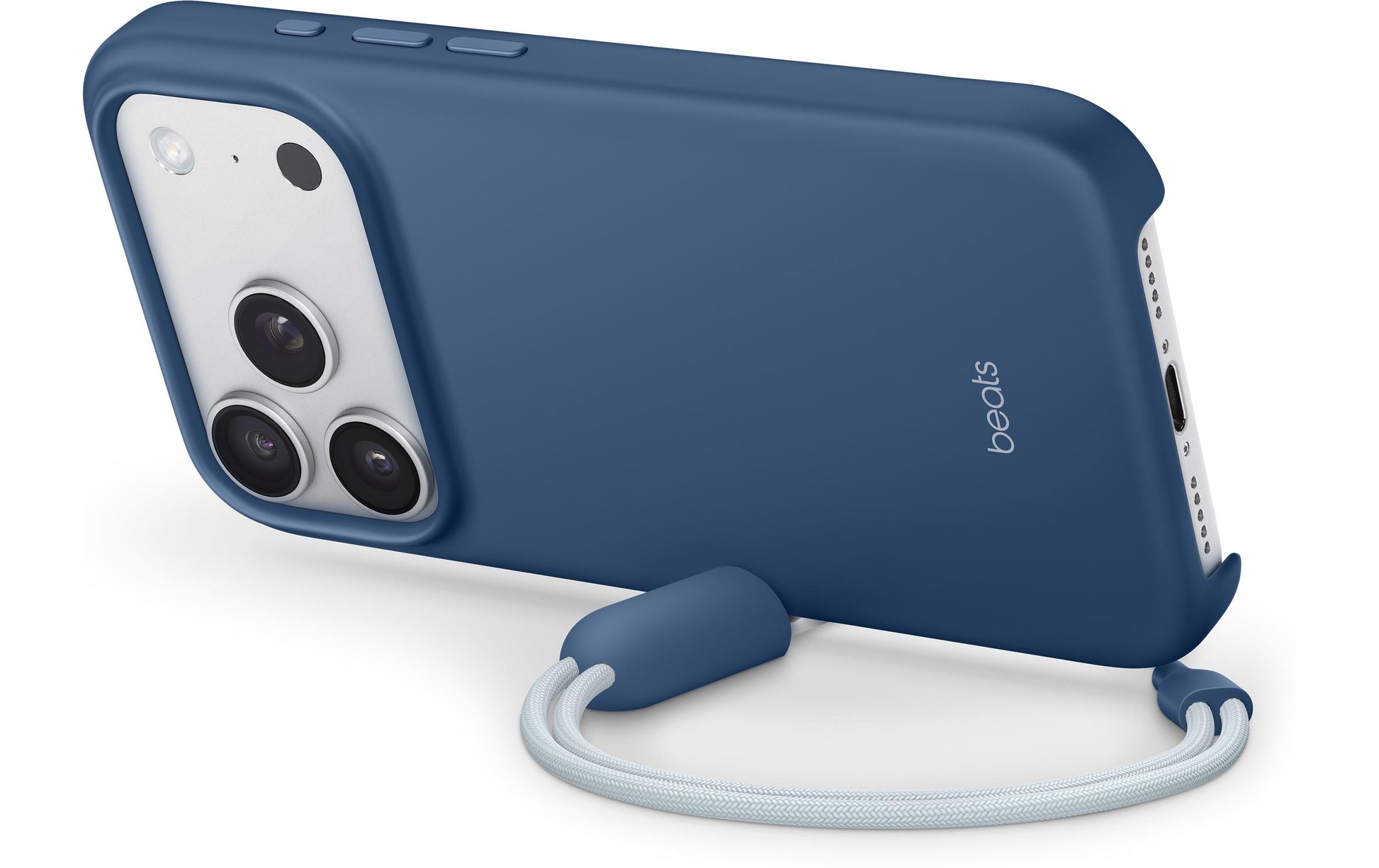 Apple Backcover – für Apple iPhone 17 Pro – blau – PC – MagSafe-kompatibel, mit Standfuss