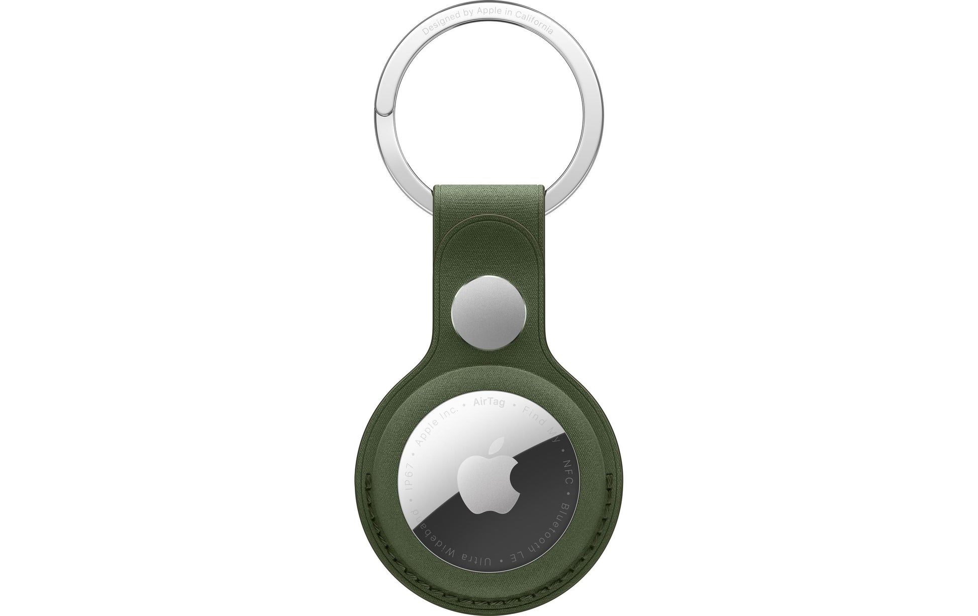 Apple AirTag FineWoven Schlüsselanhänger – Moos