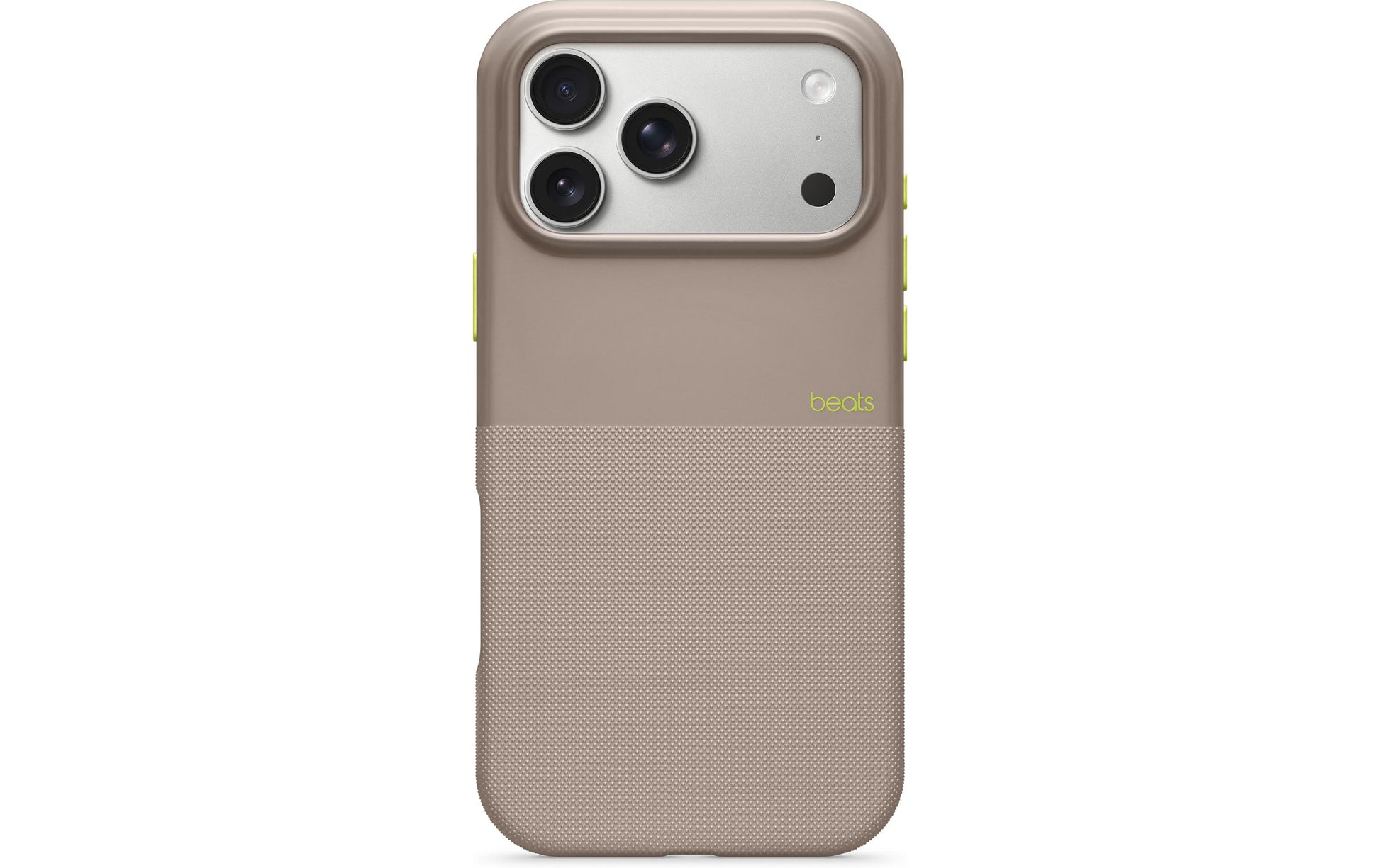 Apple Backcover Beats – für Apple iPhone 17 Pro Max – beige – TPU – MagSafe kompatibel