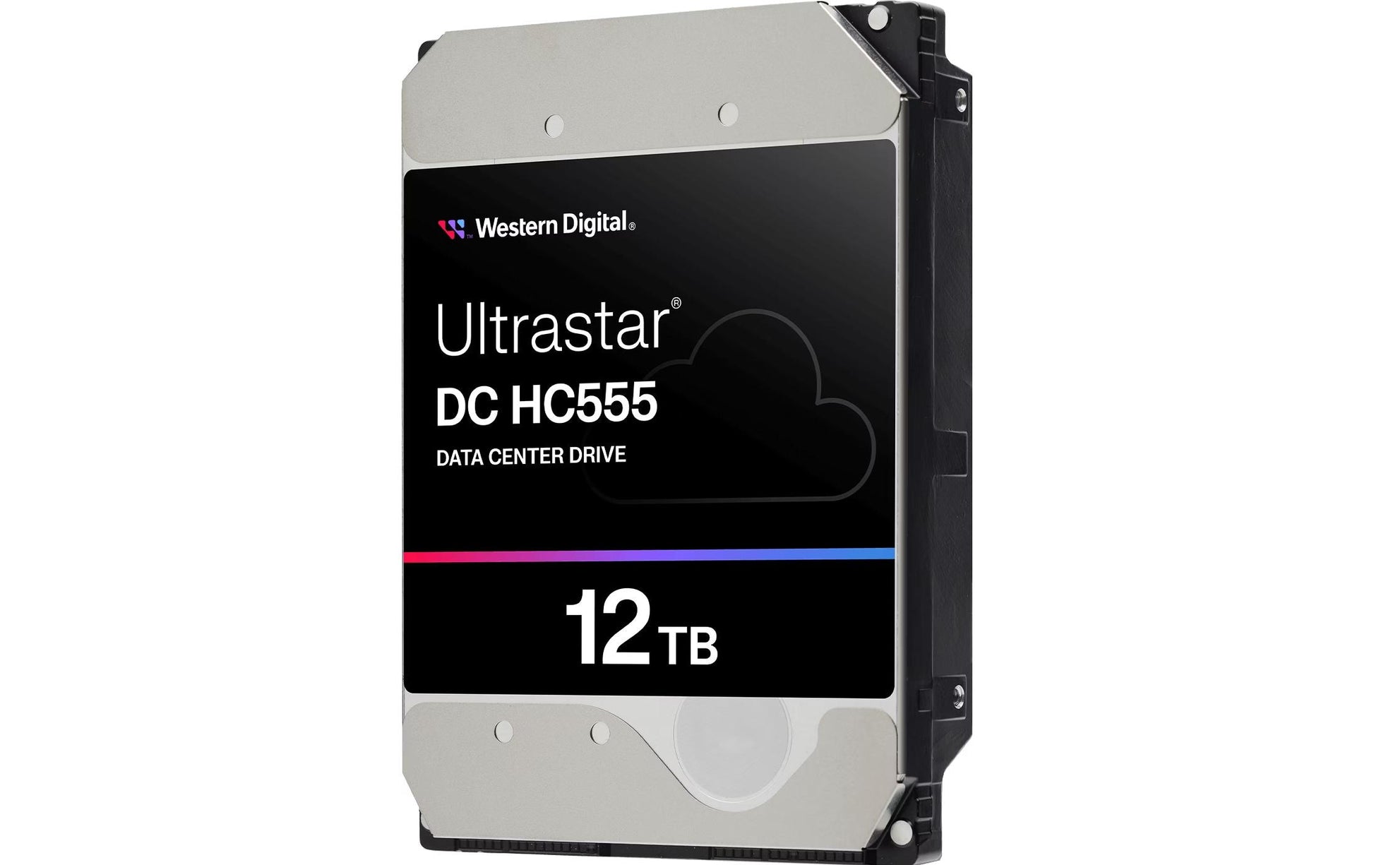 Western Digital Ultrastar DC HC555 – 12 TB, 3,5", SATA, 7200 U/min, 512 MB Cache, 512e