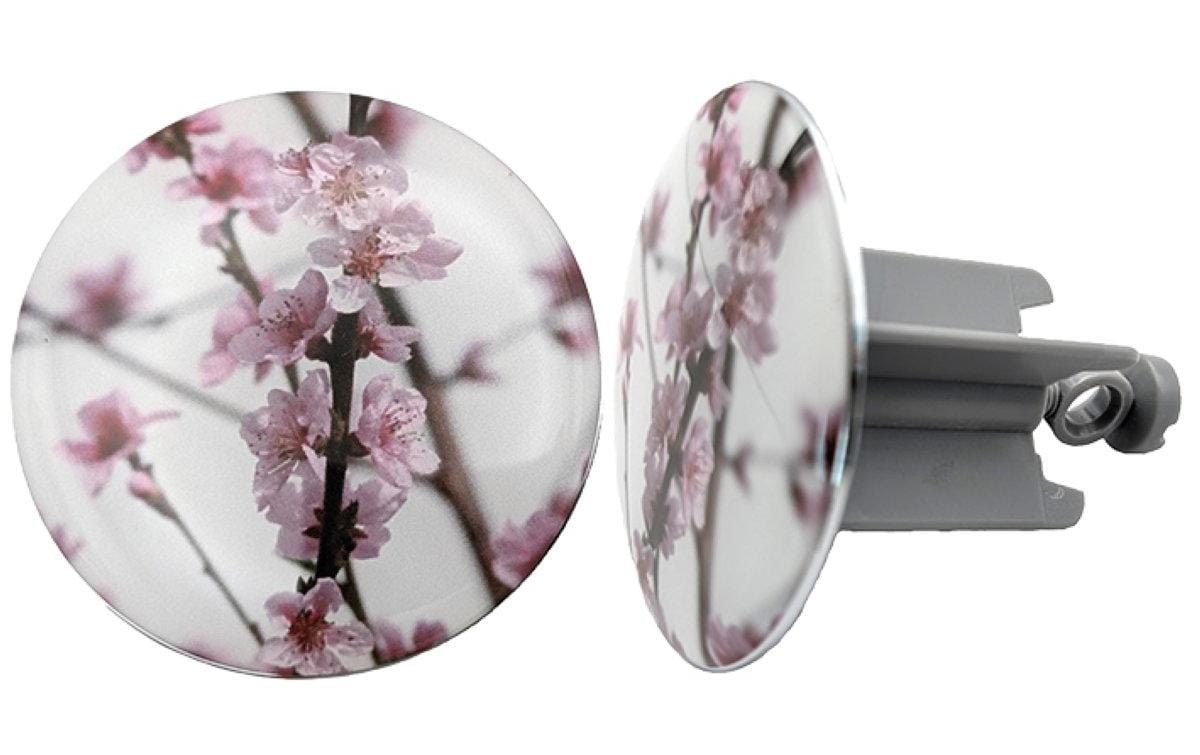 Diaqua Saugglocke Sakura – Ø6,3 cm, Messing/Kunststoff, Grau