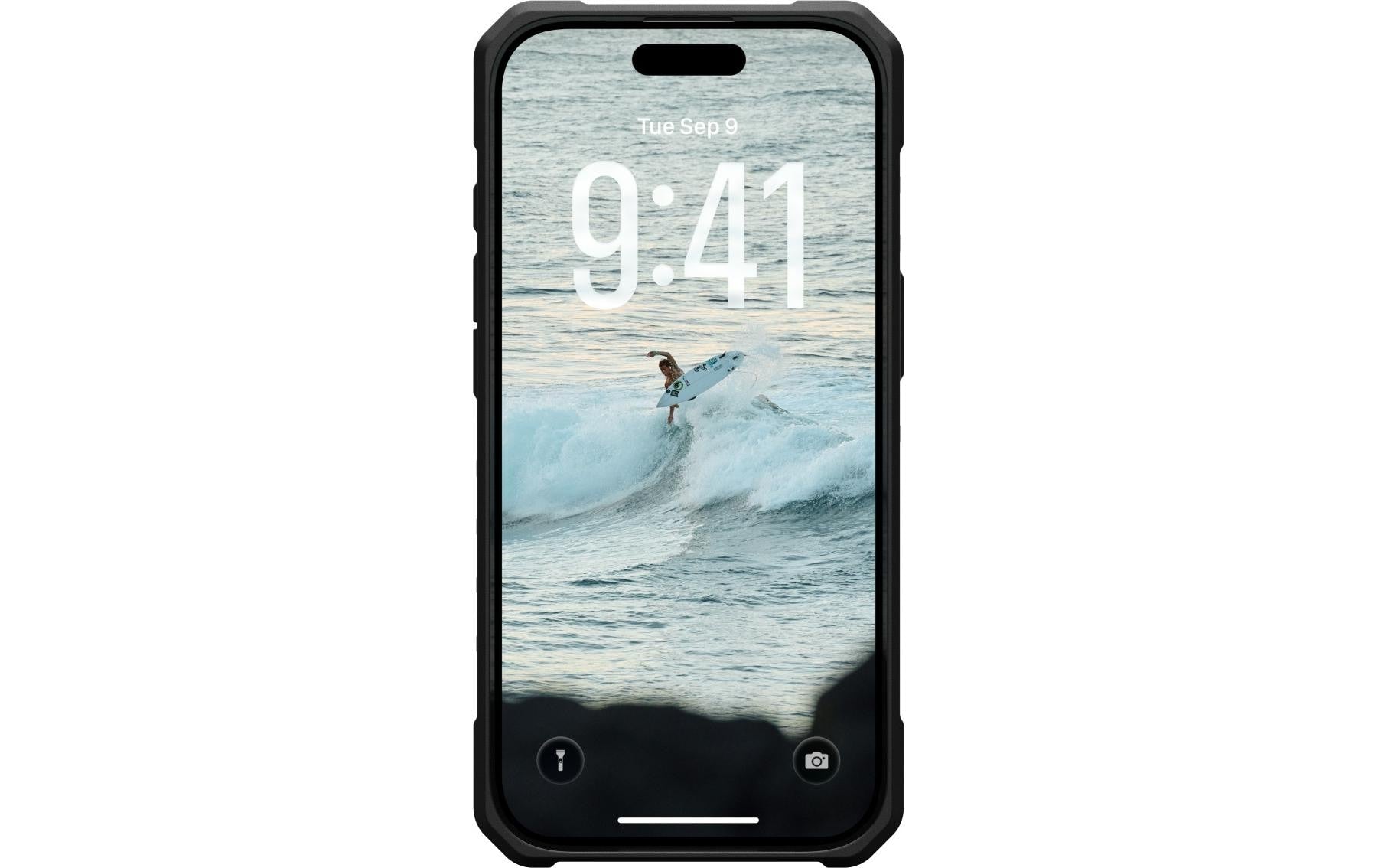 Urban Armor Gear Backcover Pathfinder MS – für Apple iPhone 17 – Asche/Schwarz – TPU – MagSafe-kompatibel