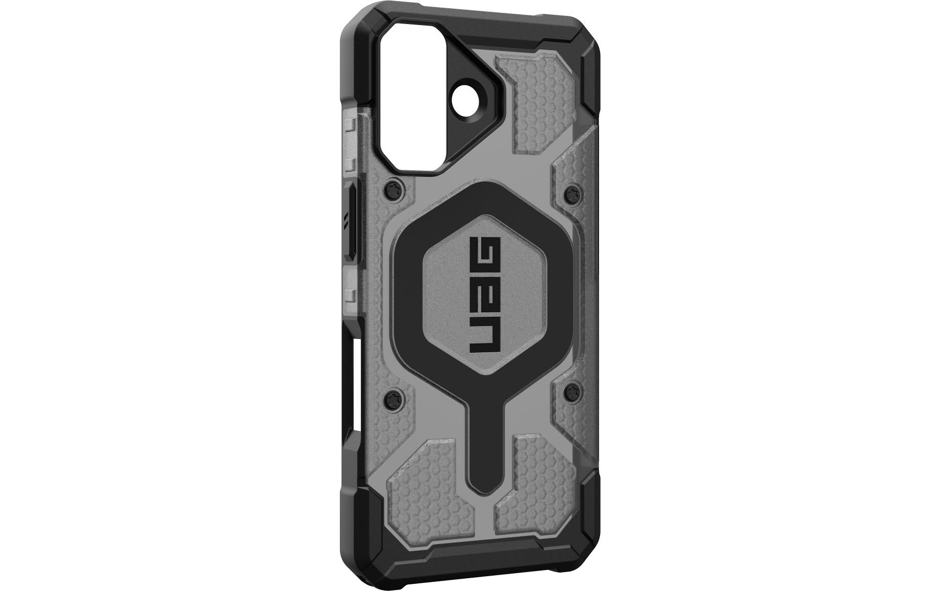 Urban Armor Gear Backcover Pathfinder MS – für Apple iPhone 17 – Asche/Schwarz – TPU – MagSafe-kompatibel