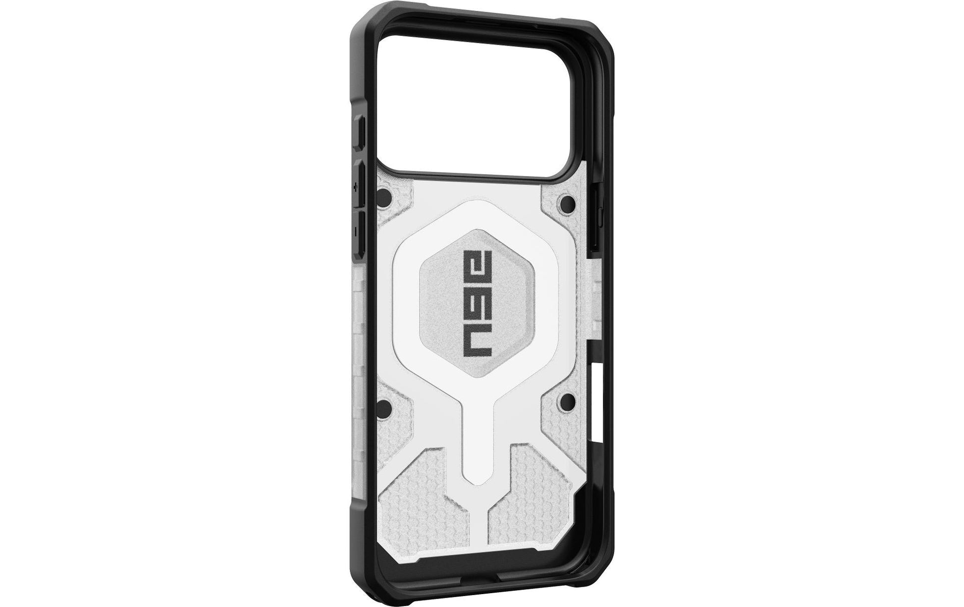 Urban Armor Gear Backcover – für Apple iPhone 17 Pro Max – silber/transparent – TPU – MagSafe-kompatibel
