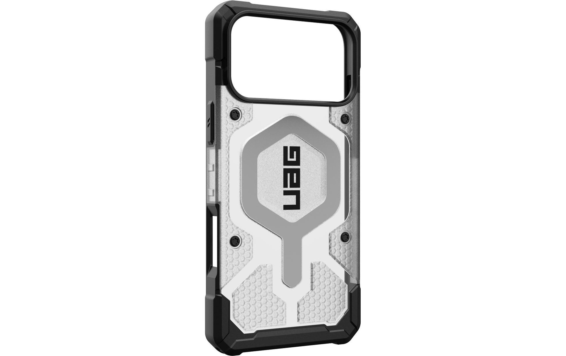 Urban Armor Gear Backcover – für Apple iPhone 17 Pro Max – silber/transparent – TPU – MagSafe-kompatibel