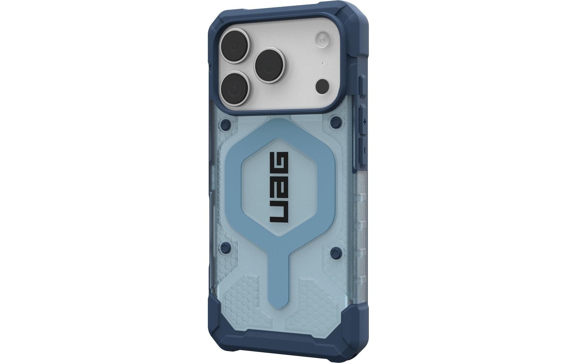 Urban Armor Gear UAG – Pathfinder MS Halsband-Hülle – für Apple iPhone 17 Pro Max – blau/hellblau – TPU, mit Kordel