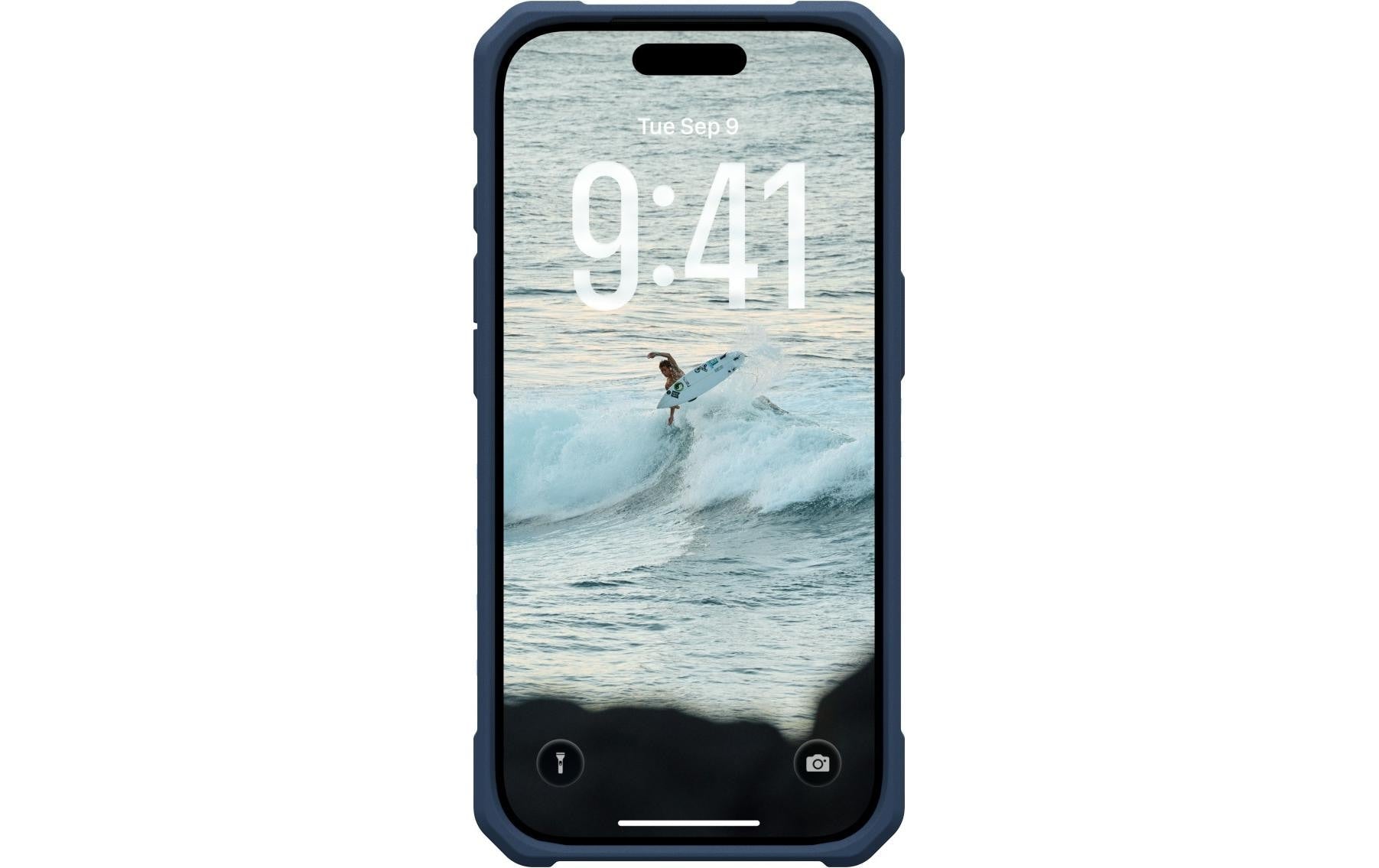 Urban Armor Gear UAG – Pathfinder MS Halsband-Hülle – für Apple iPhone 17 Pro Max – blau/hellblau – TPU, mit Kordel