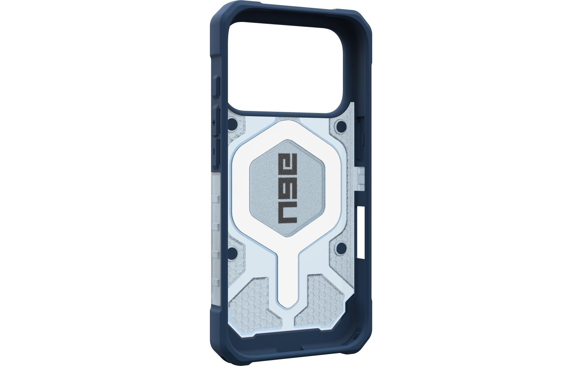 Urban Armor Gear UAG – Pathfinder MS Halsband-Hülle – für Apple iPhone 17 Pro Max – blau/hellblau – TPU, mit Kordel