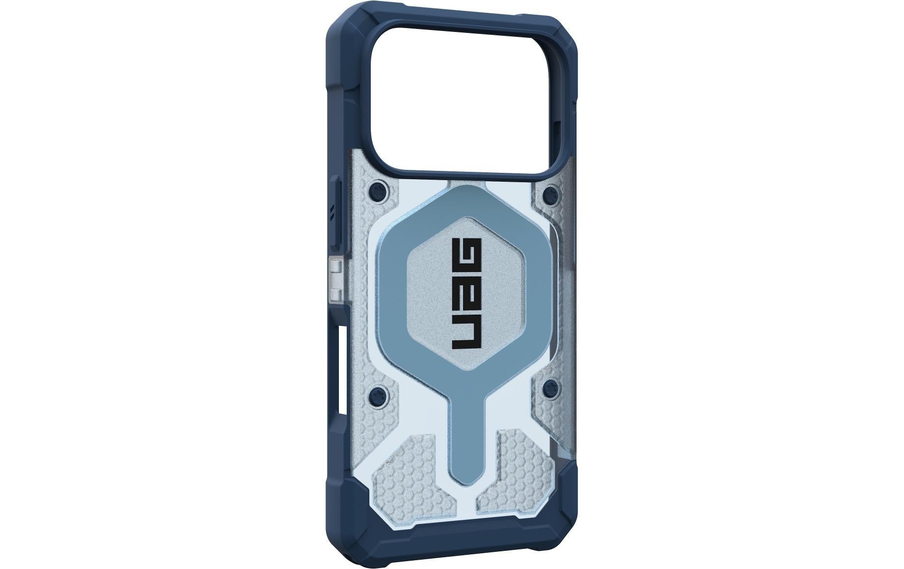 Urban Armor Gear UAG – Pathfinder MS Halsband-Hülle – für Apple iPhone 17 Pro Max – blau/hellblau – TPU, mit Kordel