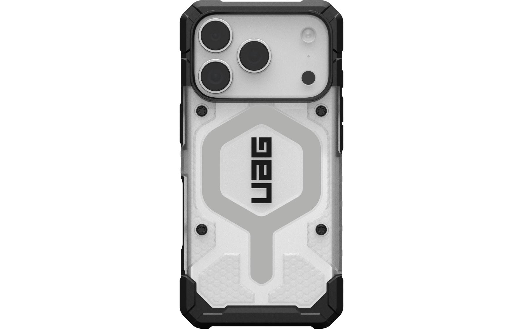 Urban Armor Gear UAG – Pathfinder MS Pro Backcover – für Apple iPhone 17 Pro – Ice/Silber – TPU – MagSafe-kompatibel