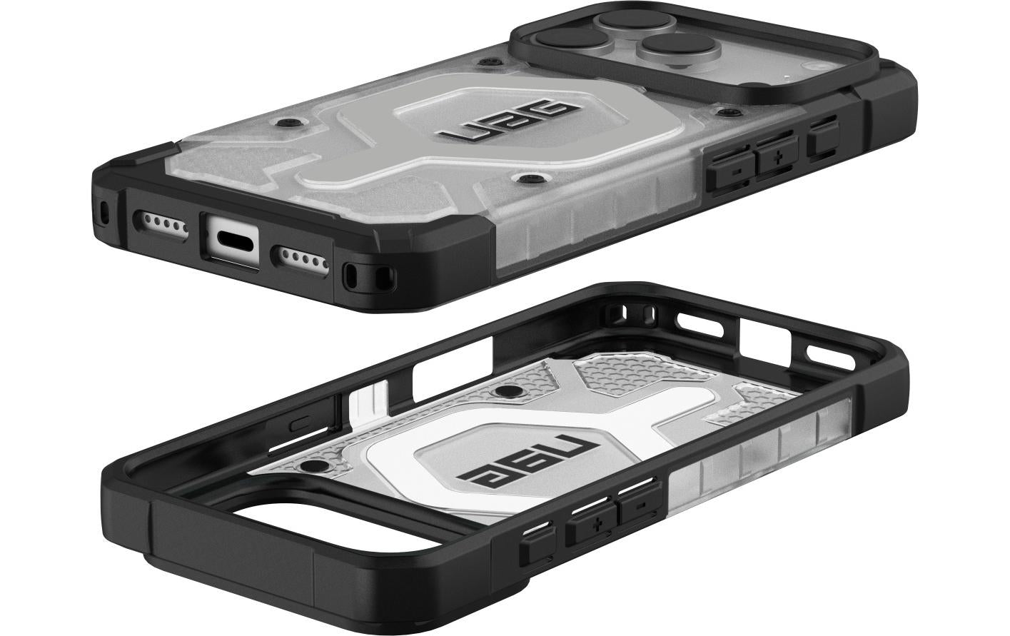 Urban Armor Gear UAG – Pathfinder MS Pro Backcover – für Apple iPhone 17 Pro – Ice/Silber – TPU – MagSafe-kompatibel