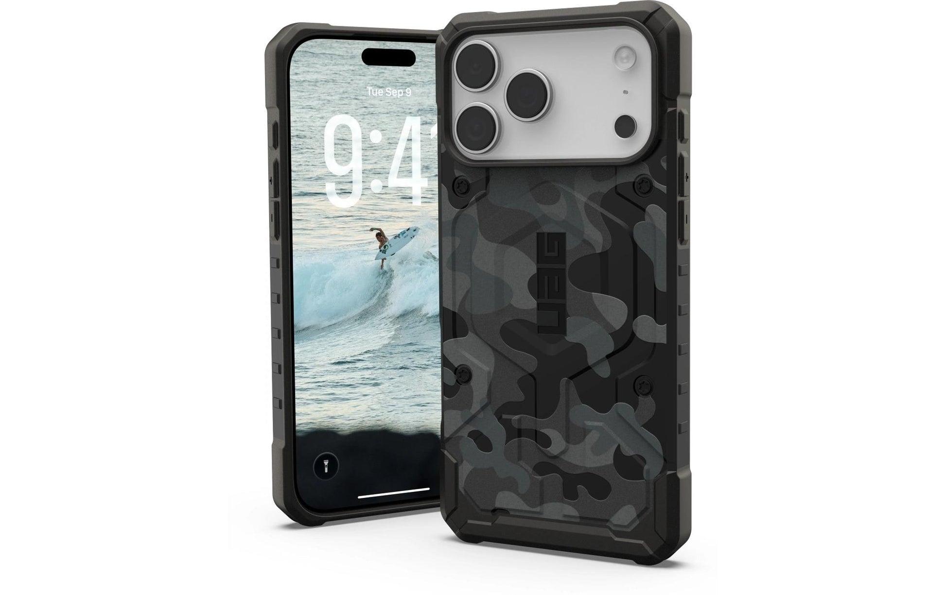 Urban Armor Gear UAG – Backcover Pathfinder SE – für Apple iPhone 17 Pro Max – Midnight Camo – TPU