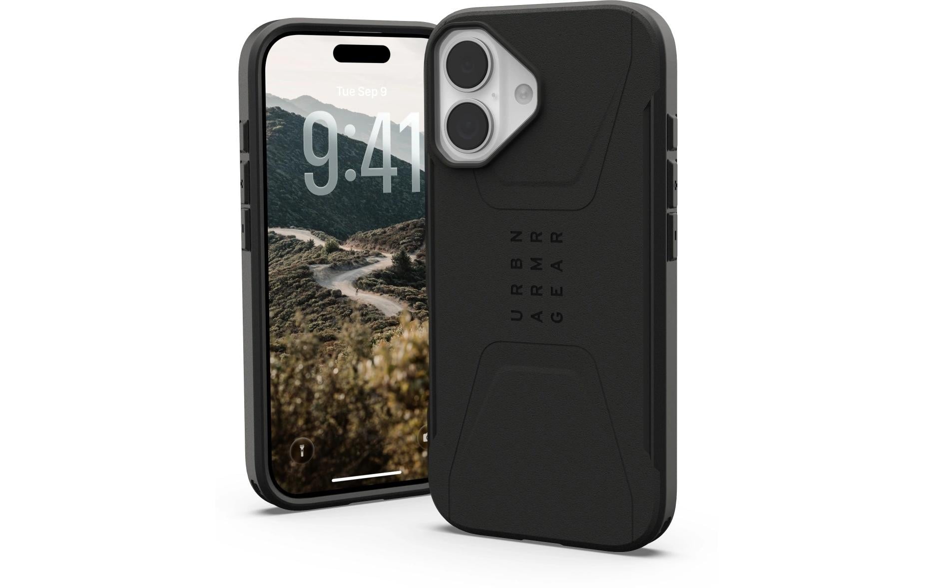 Urban Armor Gear UAG – Backcover Civilian MS – für Apple iPhone 17 – schwarz – PC