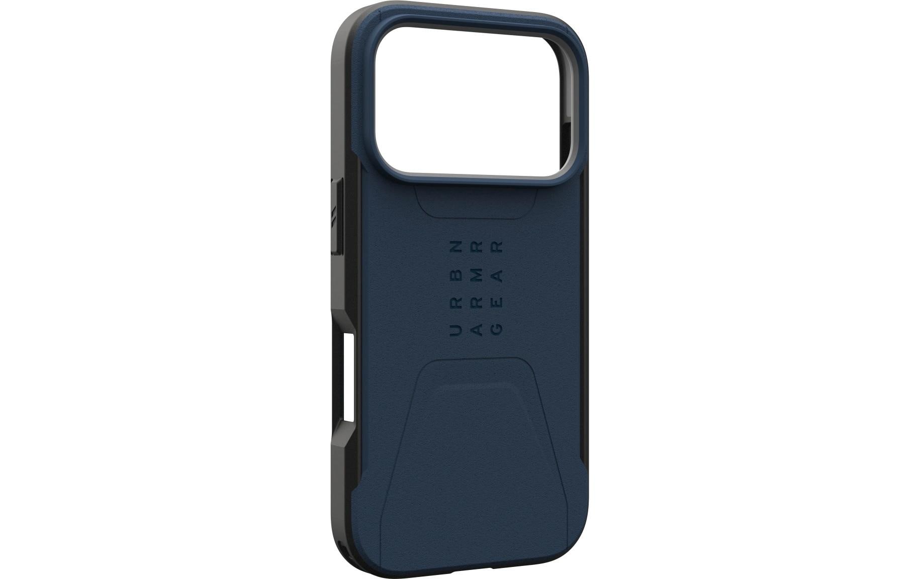 Urban Armor Gear Backcover Civilian MS Pro – für Apple iPhone 17 Pro – blau – PC – MagSafe-kompatibel