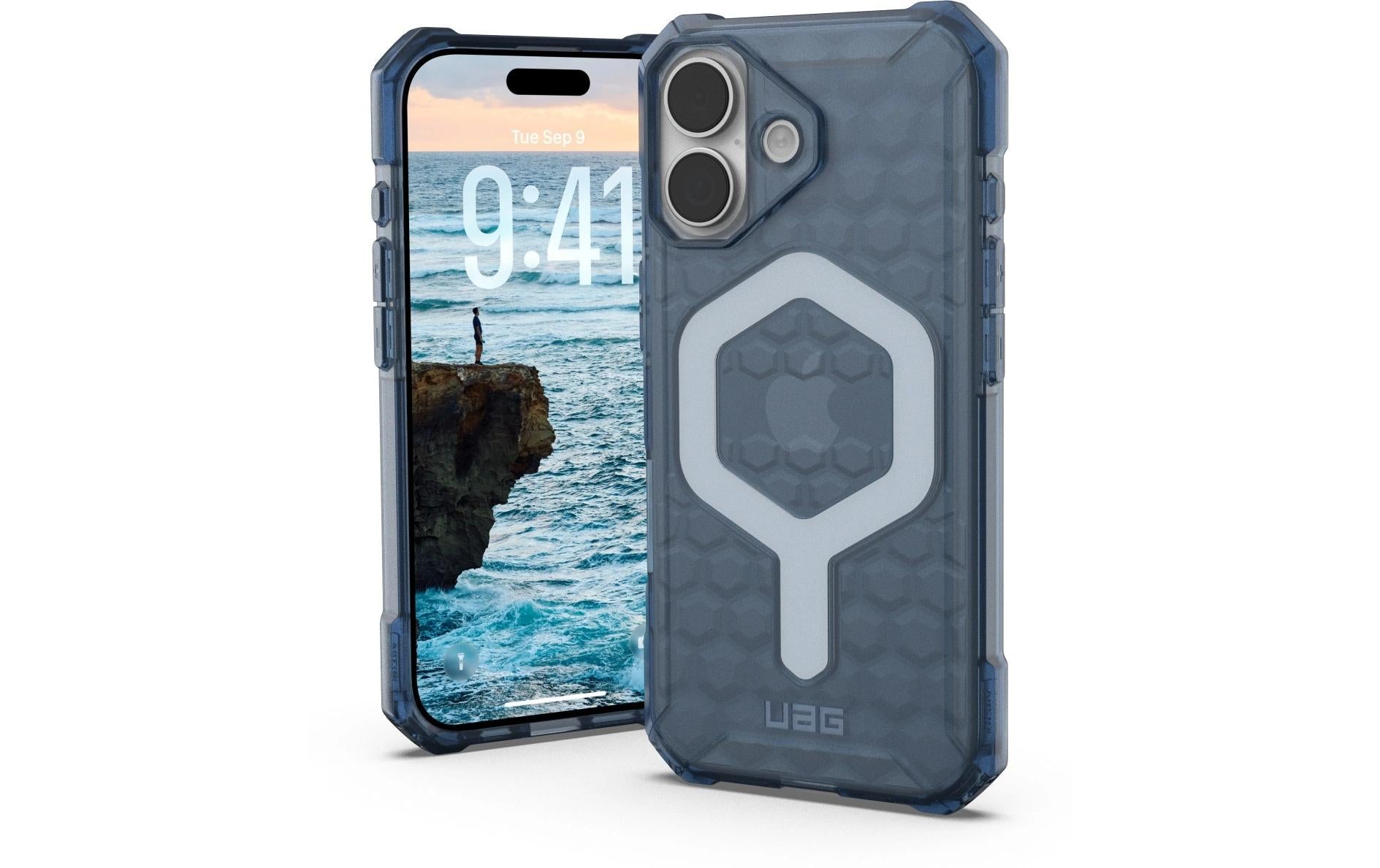 Urban Armor Gear Backcover – für Apple iPhone 17 – Wolkenblau – TPU, MagSafe-kompatibel