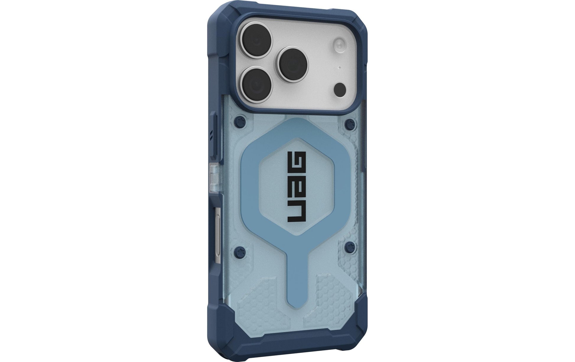 Urban Armor Gear UAG – Pathfinder MS Halsband-Hülle – für Apple iPhone 17 Pro Max – blau/hellblau – TPU, mit Kordel