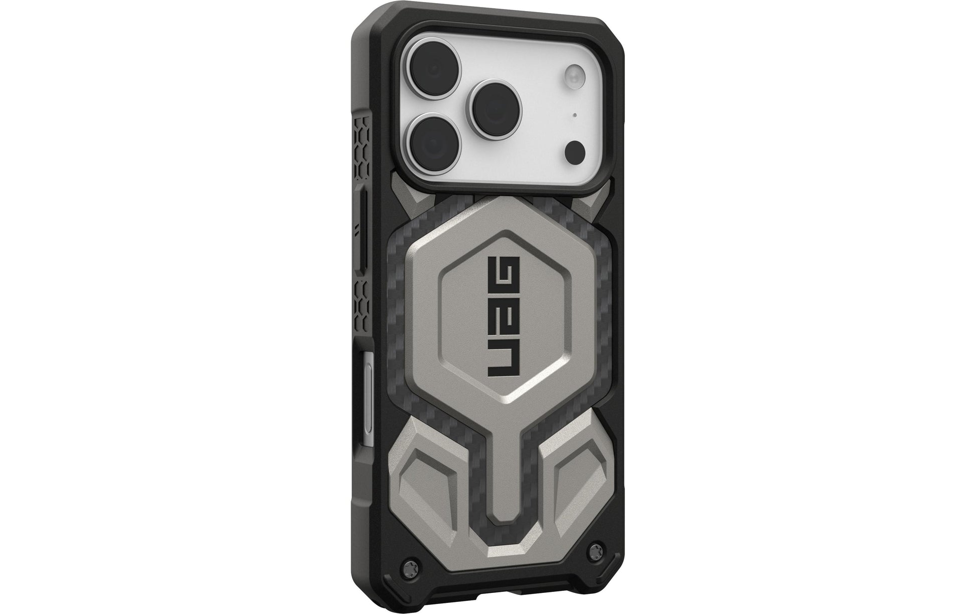 Urban Armor Gear UAG – Monarch Pro Backcover – für Apple iPhone 17 Pro – grau – PC