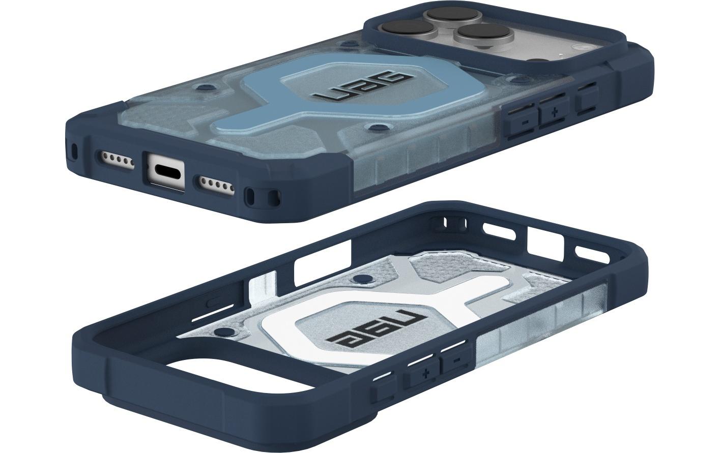 Urban Armor Gear UAG – Pathfinder MS Halsband-Hülle – für Apple iPhone 17 Pro Max – blau/hellblau – TPU, mit Kordel