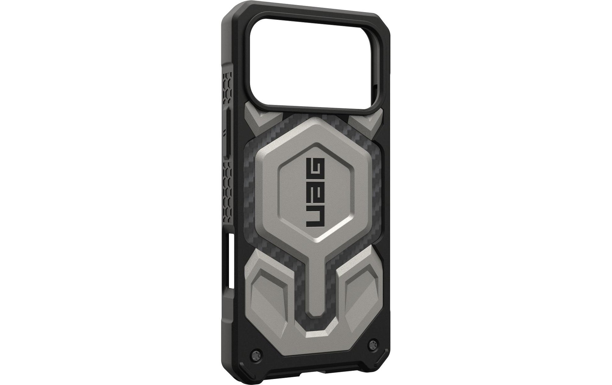Urban Armor Gear UAG – Monarch Pro Backcover – für Apple iPhone 17 Pro Max – grau/schwarz – PC