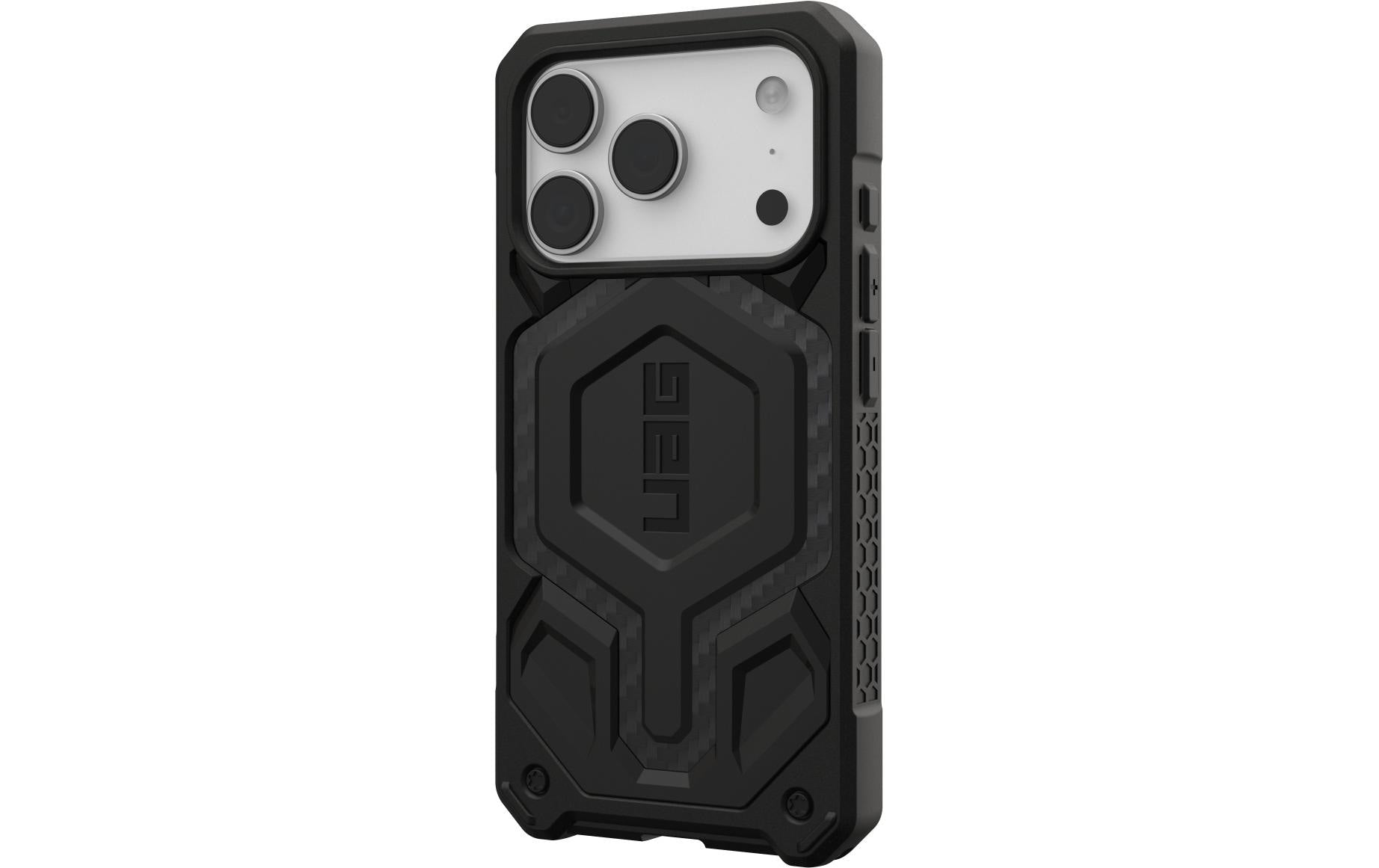 Urban Armor Gear UAG – Monarch Pro Backcover – für Apple iPhone 17 Pro – Carbonfaser – PC