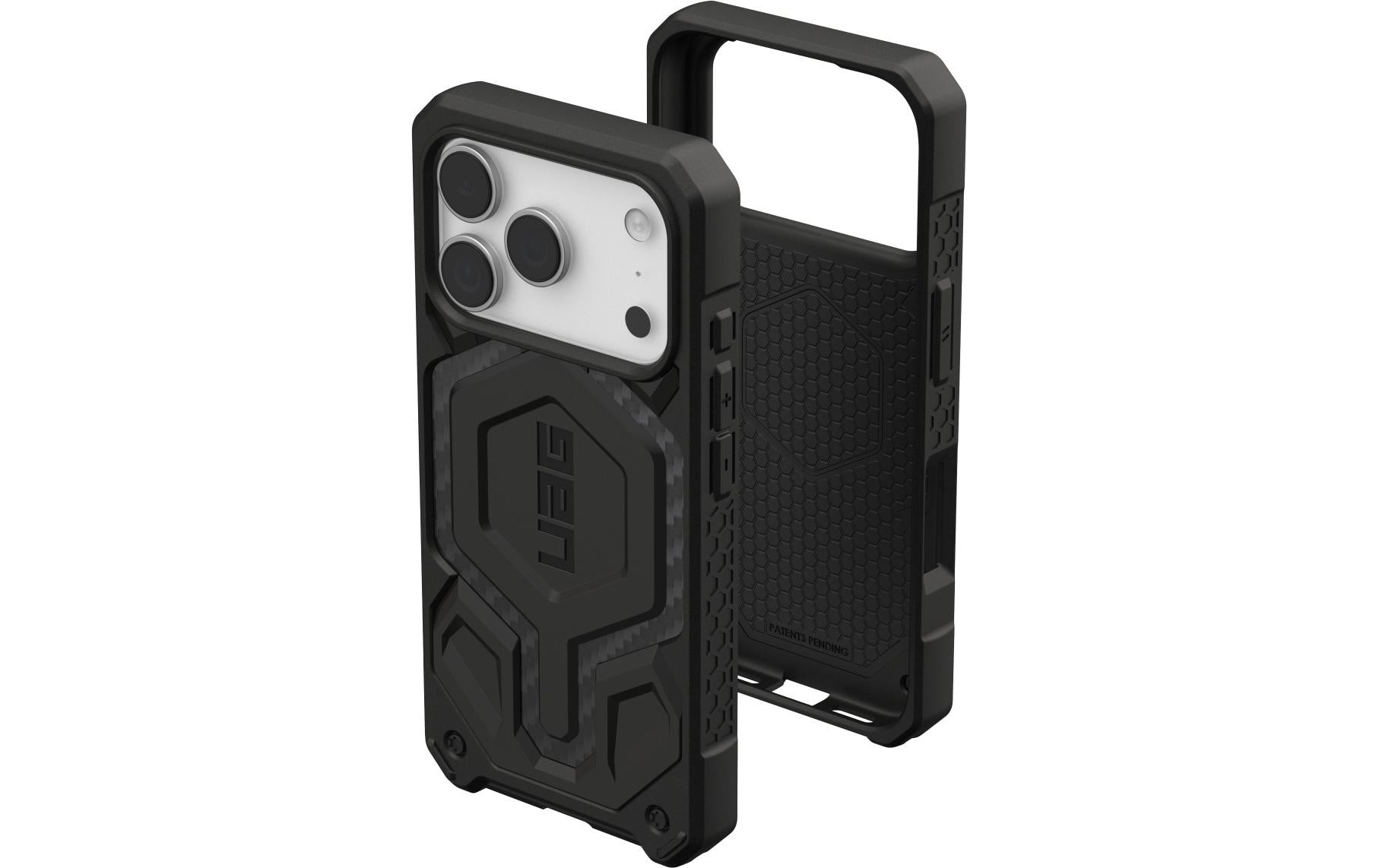 Urban Armor Gear UAG – Monarch Pro Backcover – für Apple iPhone 17 Pro – Carbonfaser – PC