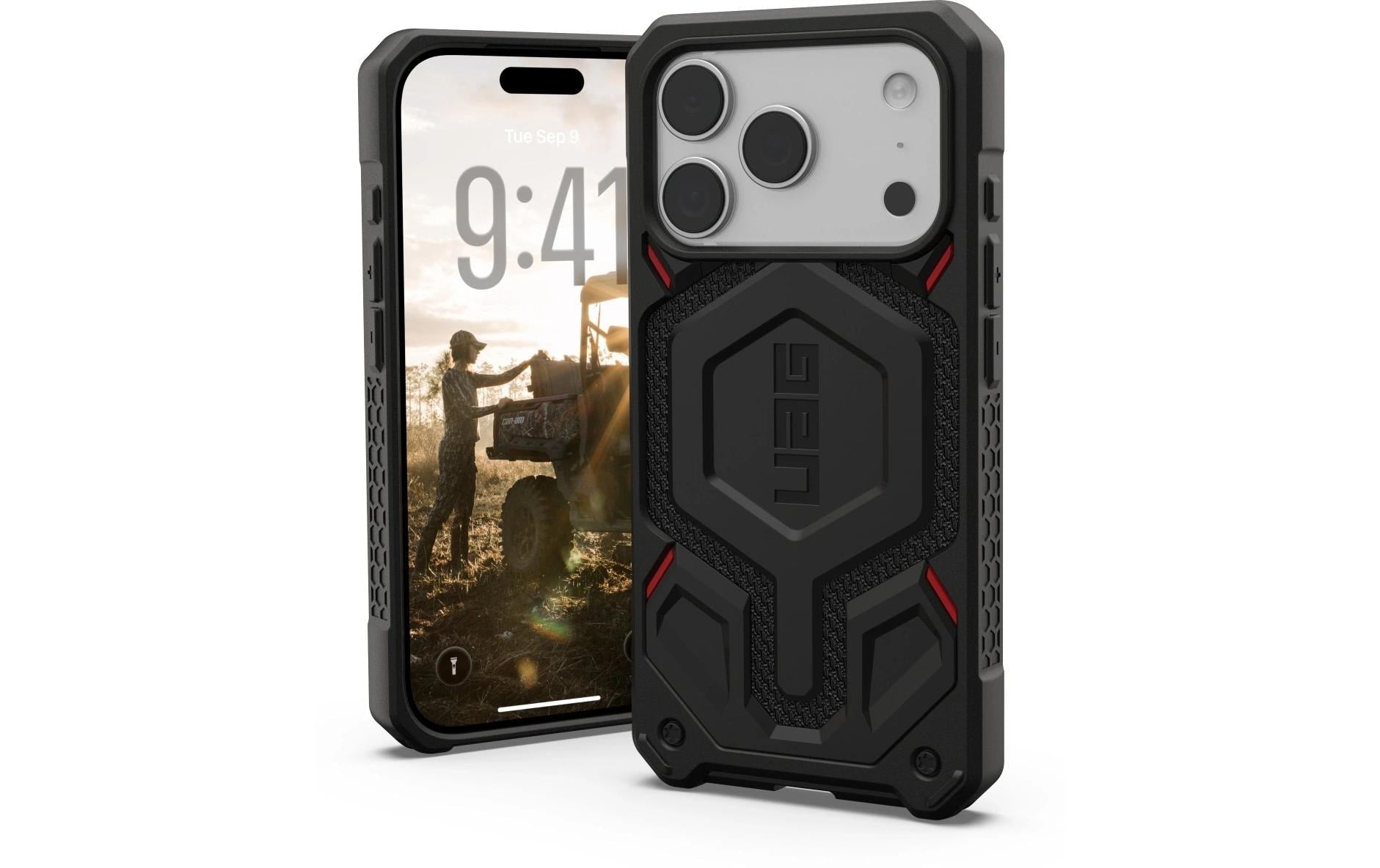 Urban Armor Gear UAG – Monarch Pro Backcover – für Apple iPhone 17 Pro – schwarz – PC