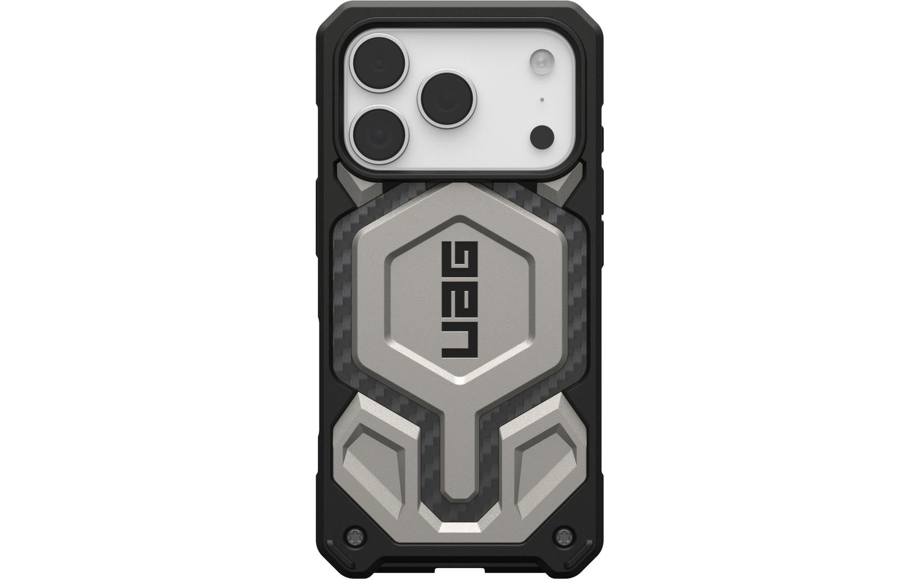 Urban Armor Gear UAG – Monarch Pro Backcover – für Apple iPhone 17 Pro – grau – PC
