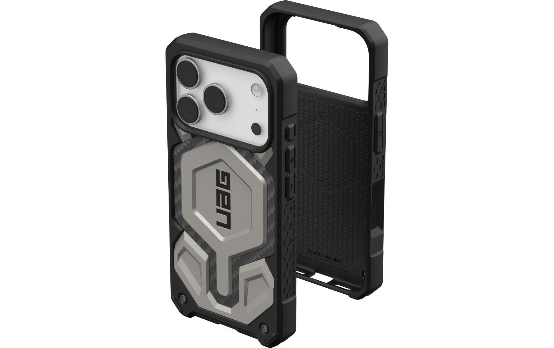 Urban Armor Gear UAG – Monarch Pro Backcover – für Apple iPhone 17 Pro – grau – PC