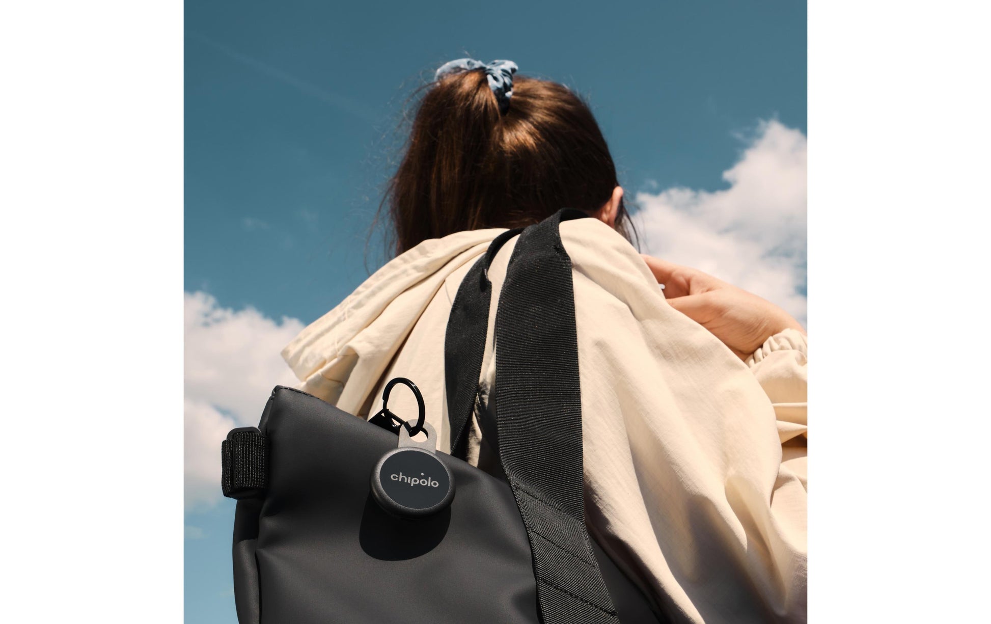 Chipolo LOOP & CARD Bundle – Bluetooth-Tracker – für Apple Wo ist?, Android – 120 m Reichweite – Schwarz