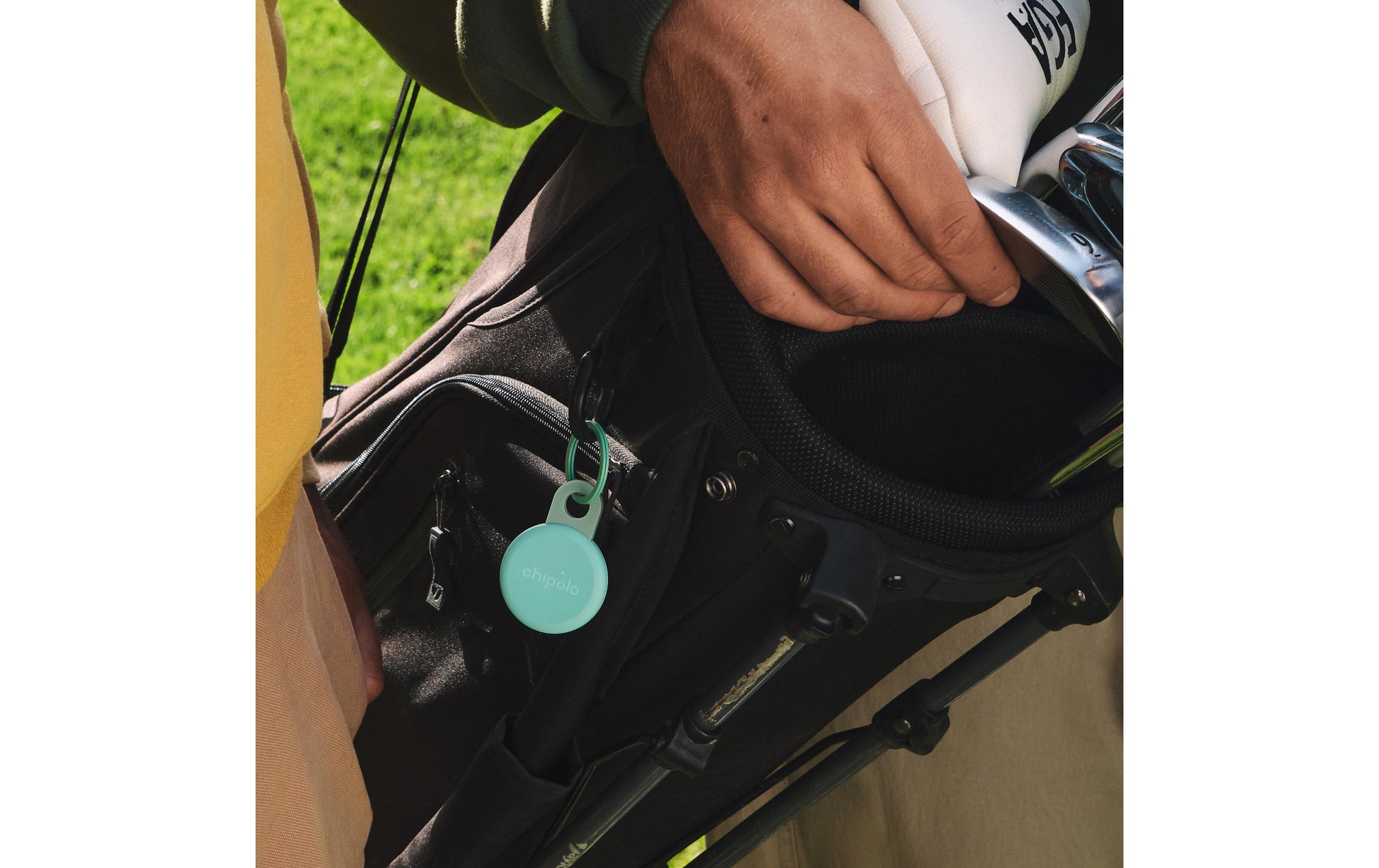 Chipolo LOOP 4er Set – Blau, Gelb, Mint, Orange, für iPhone, Android