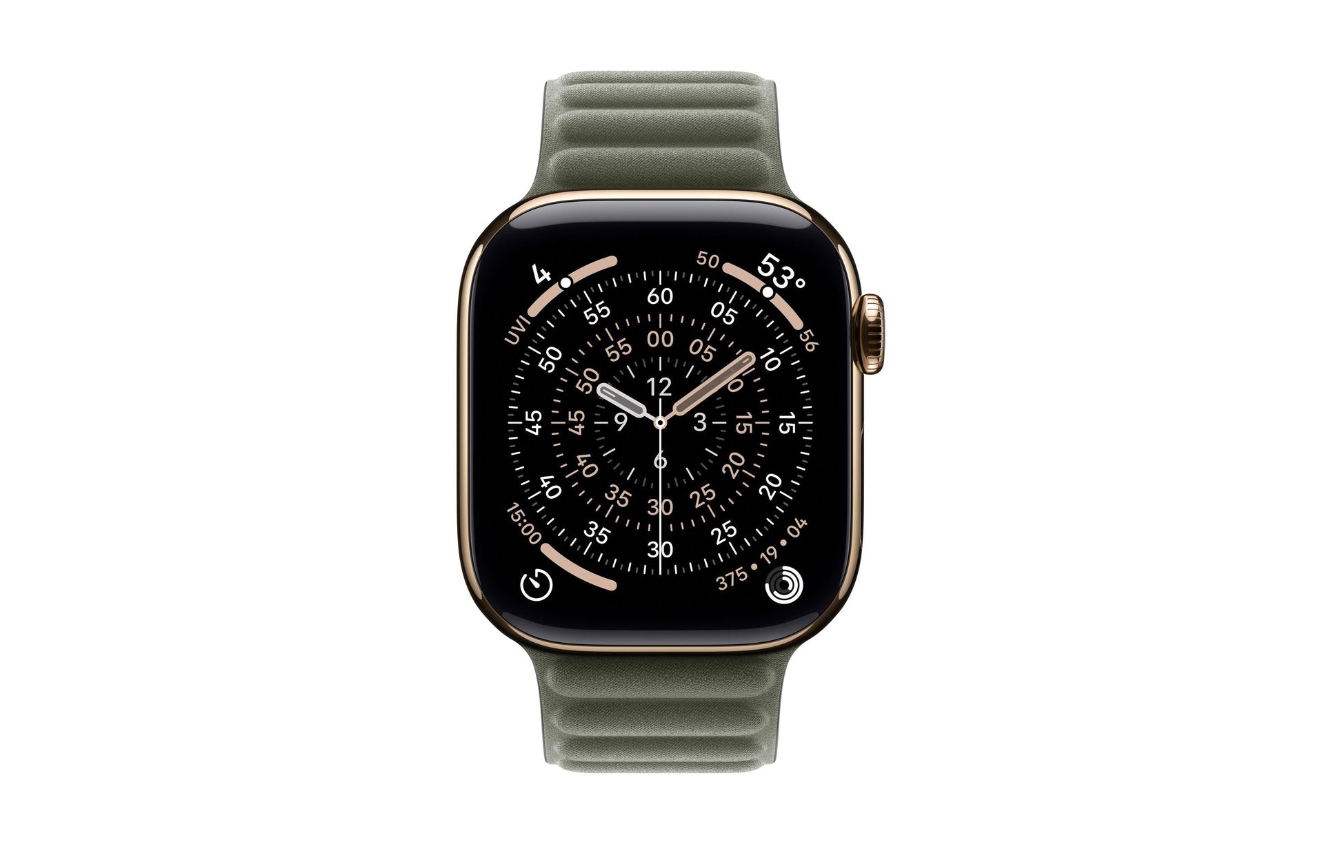 Apple Magnetic Link – Armband – für Apple Watch 42 mm, Salbeigrau, M/L, Polyester